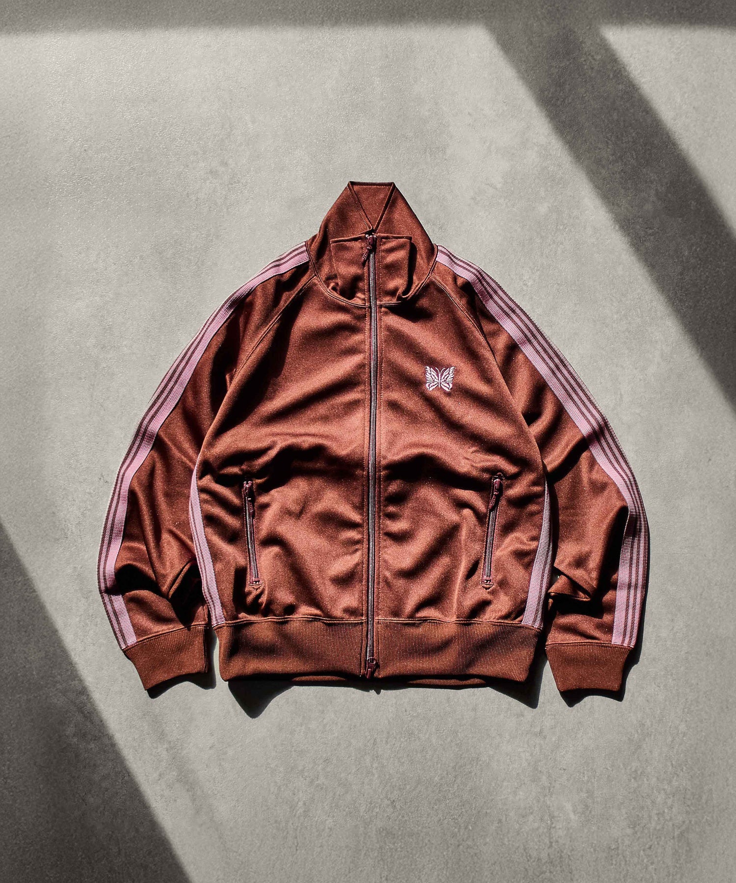 NEEDLES/TRACK JACKET - POLY SMOOTH