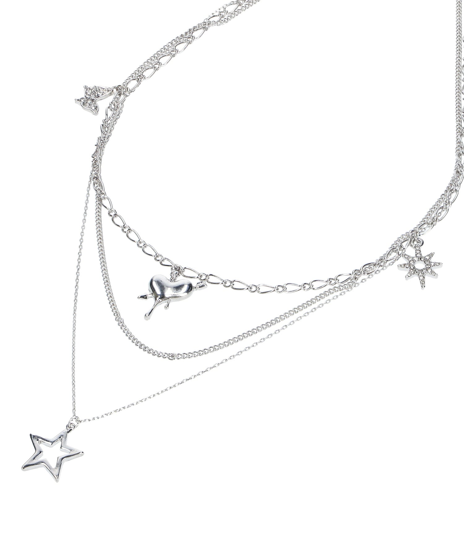 3 CONSECUTIVE STAR NECKLACE