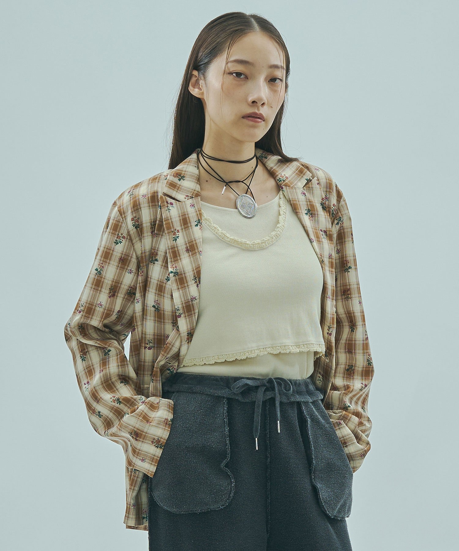 model:163cm 着用サイズ:ONE SIZE