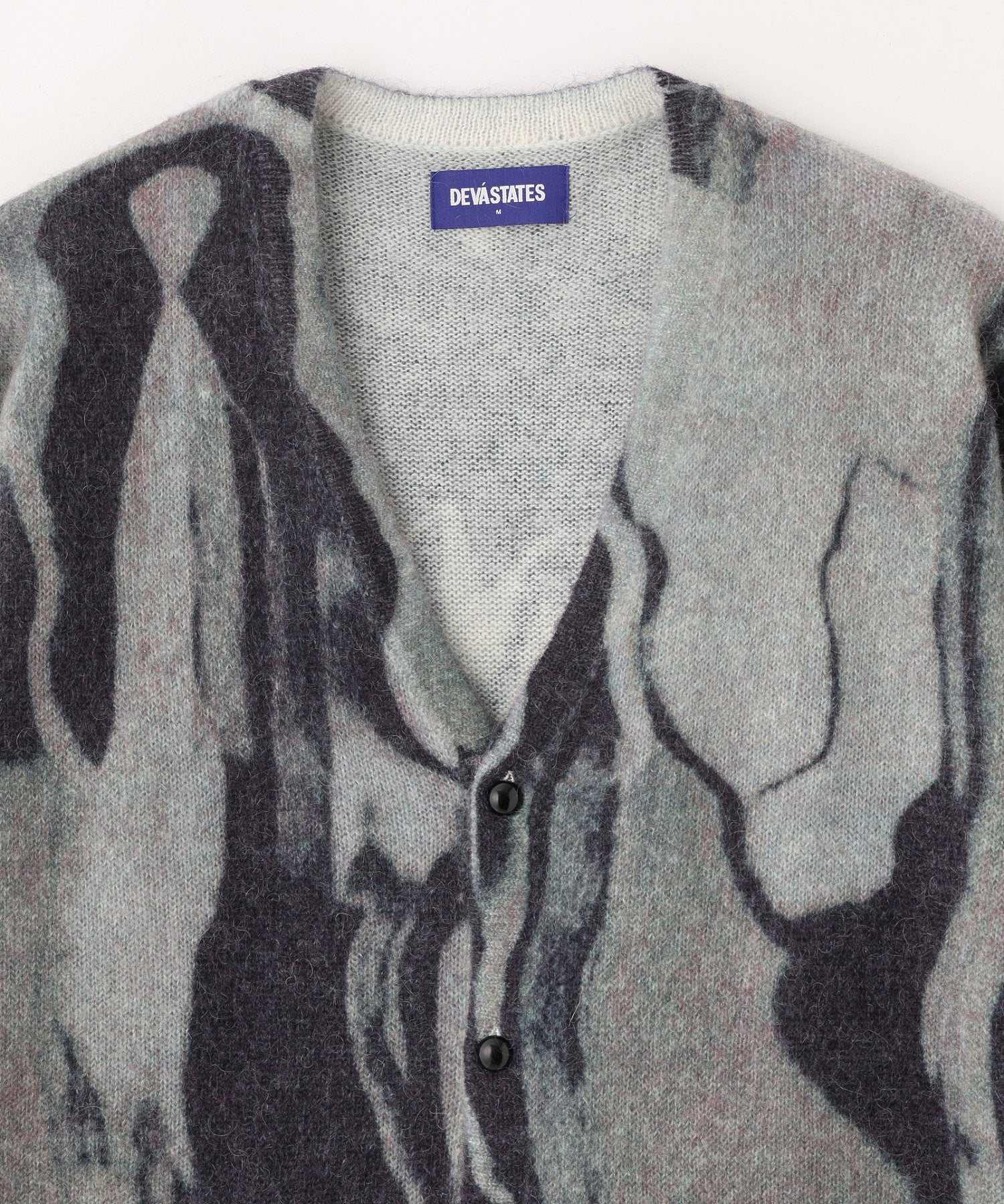 DEVA STATES/ディーヴァ ステイツ/MARBLE Mohair Cardigan