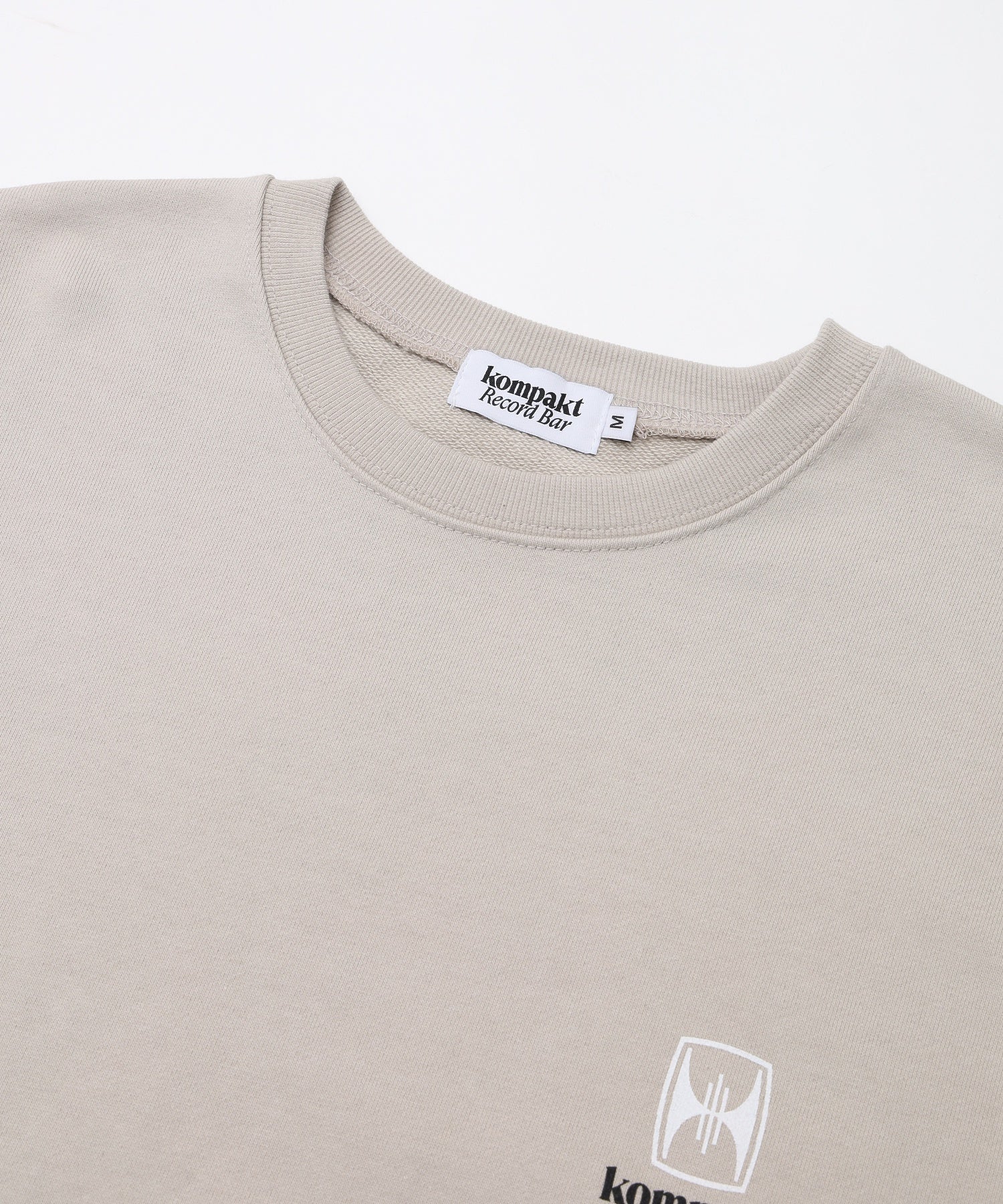 KOMPAKT RECORD BAR/コンパクト レコード バー/BASIC LOGO LONG SLEEVE SWEAT KRB2037