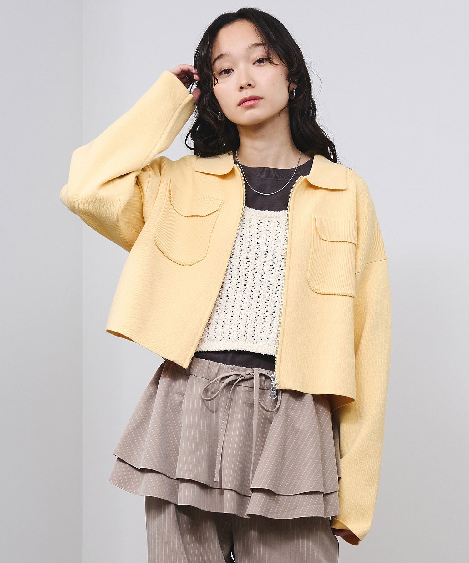 model:161cm 着用サイズ:ONE SIZE