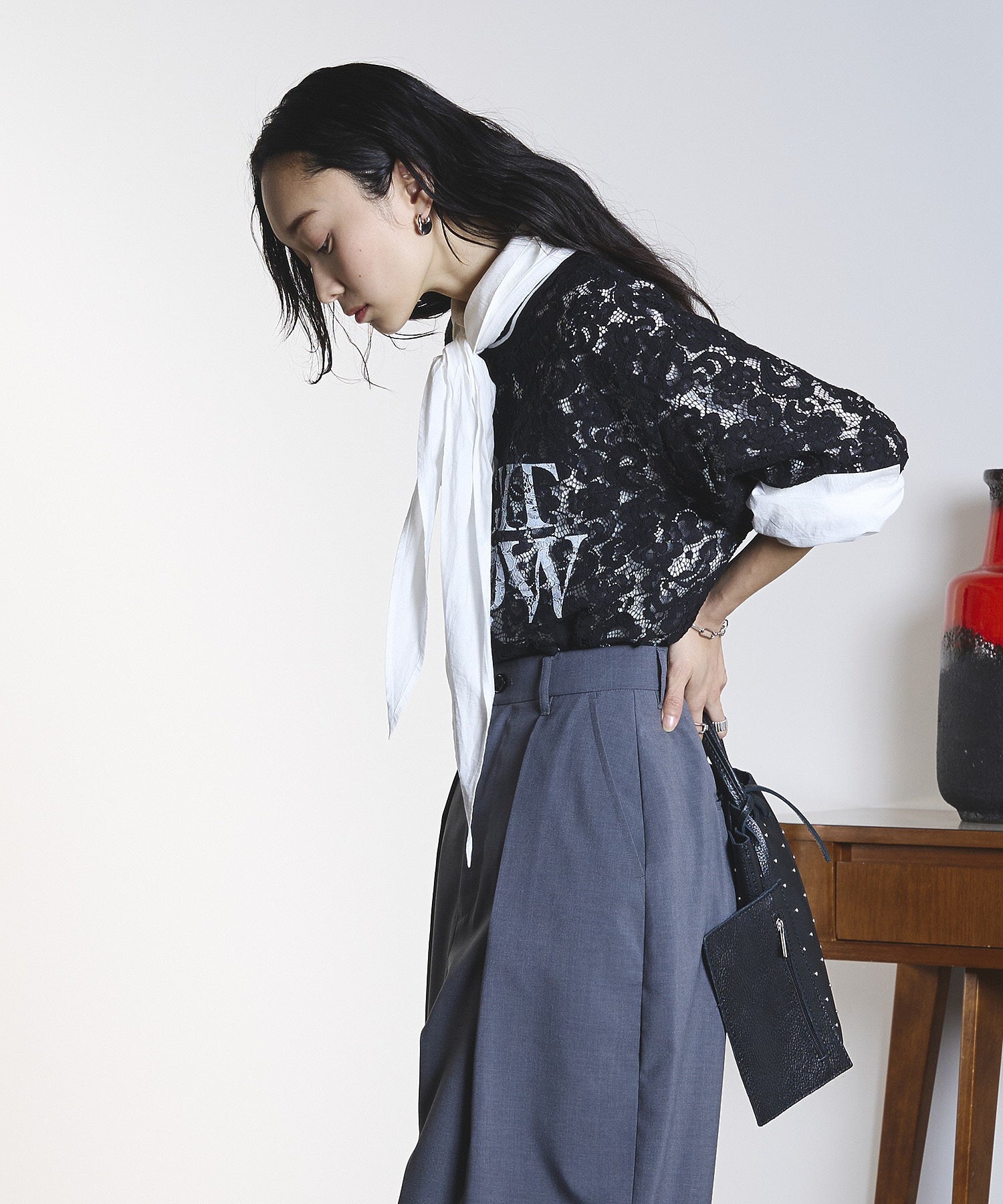 model:161cm 着用サイズ:ONE SIZE
