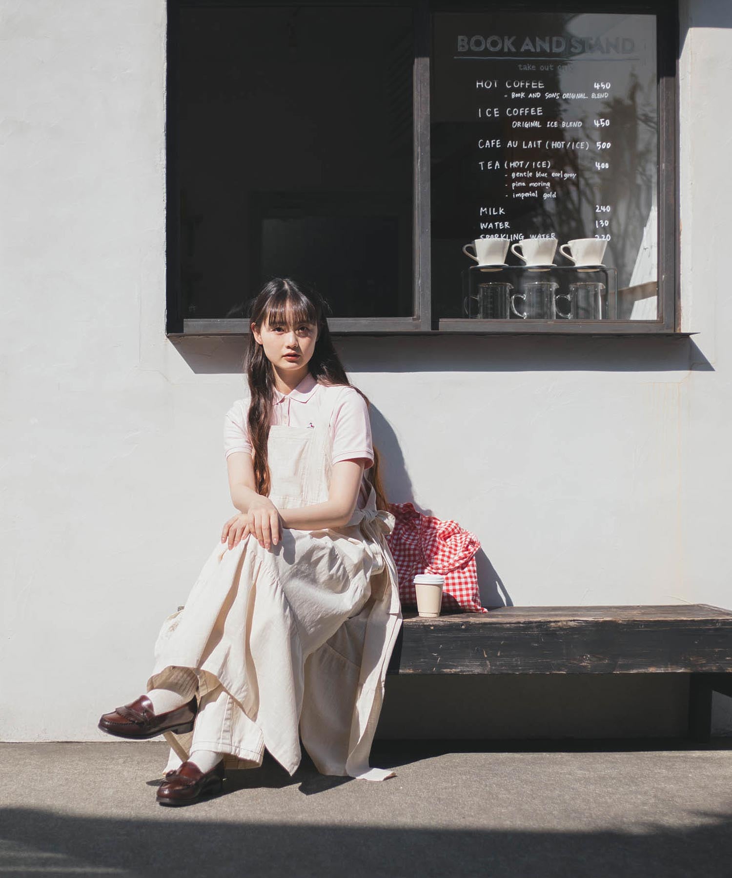 APRON TIERED DRESS