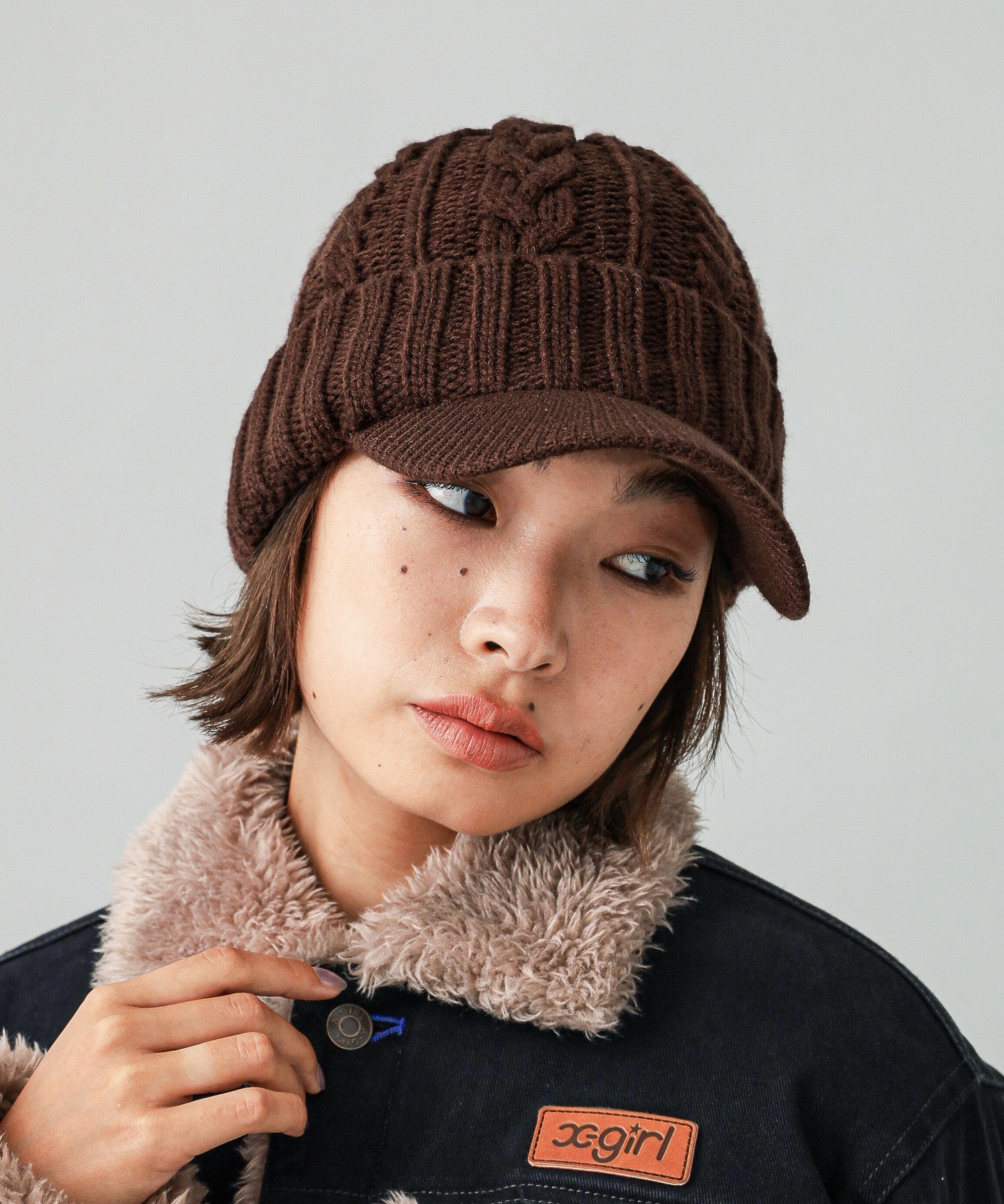 KNIT CASQUETTE