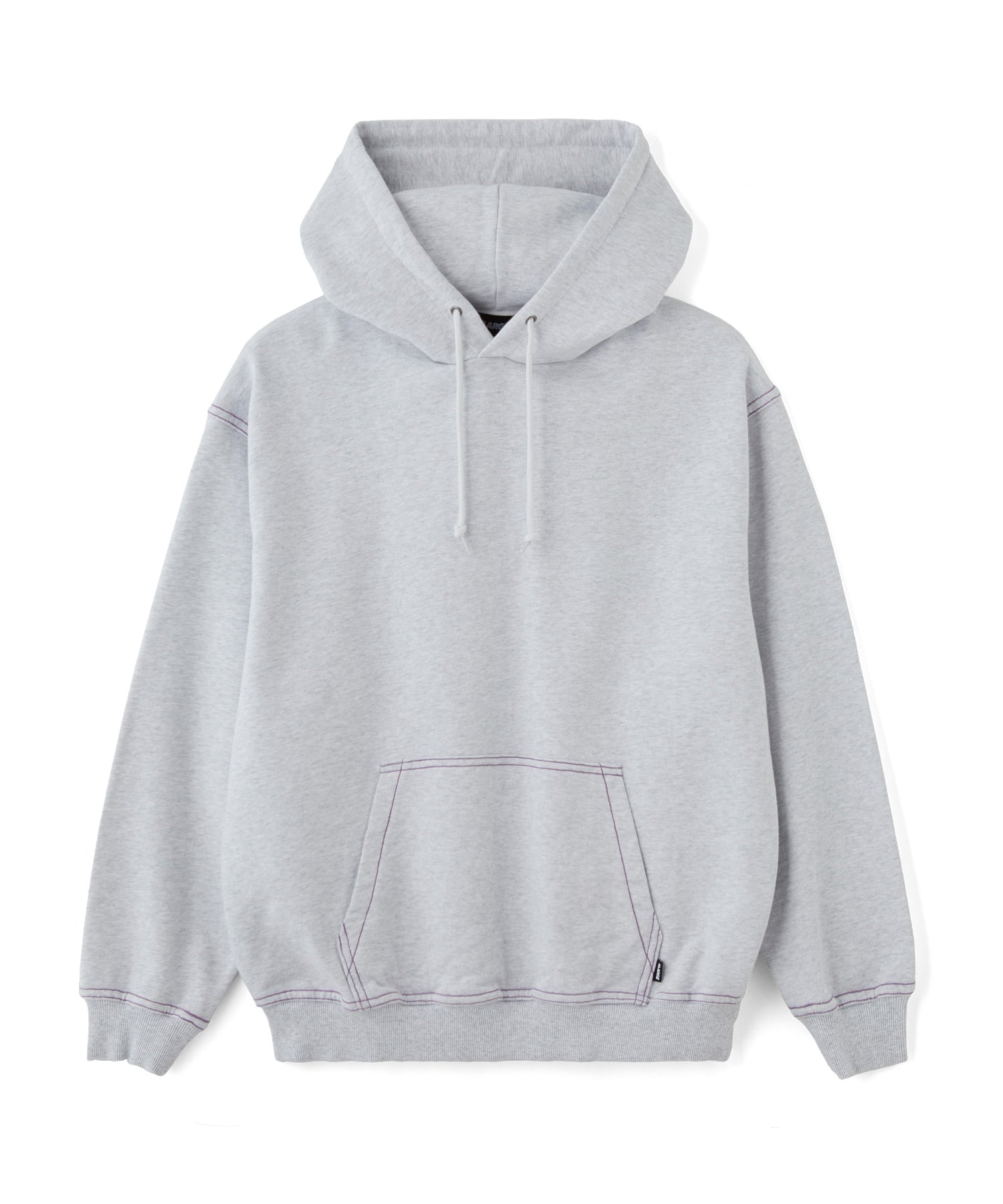 CONTRAST STITCH HOODED SWEATSHIRT