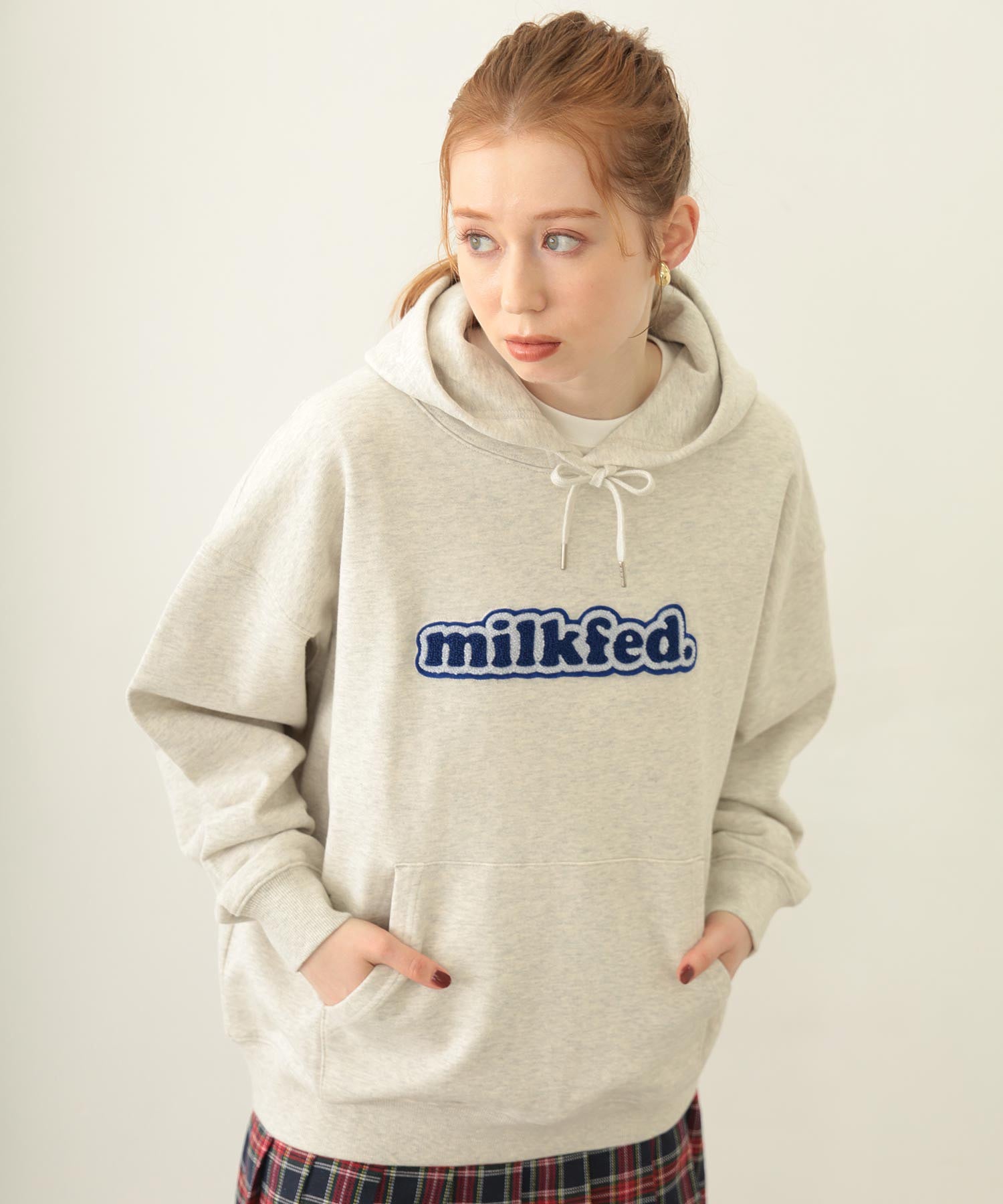 COOPER LOGO WIDE SWEAT HOODIE