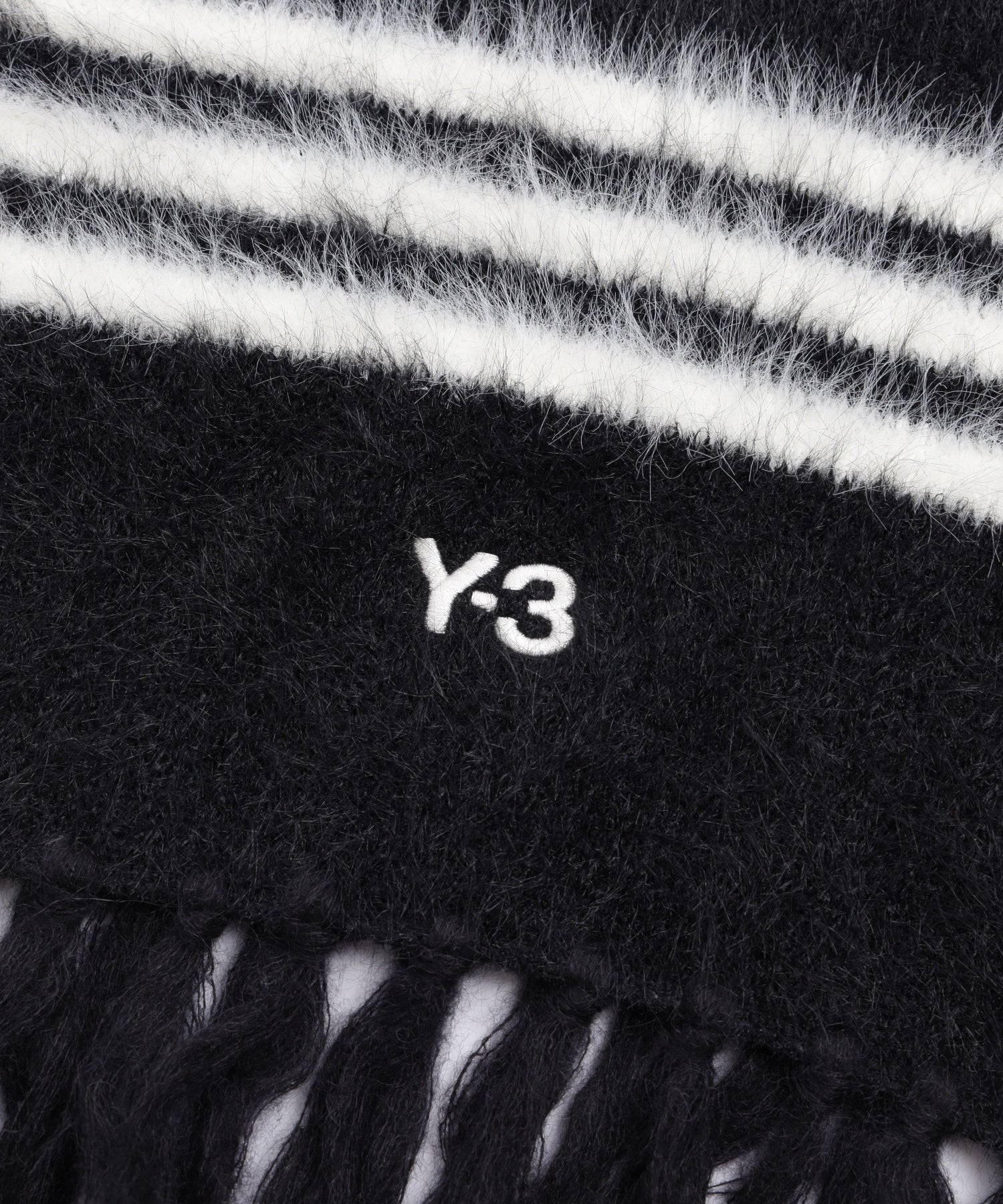 Y-3/ワイスリー/3S SCARF BLACK/CREWHT KS8164