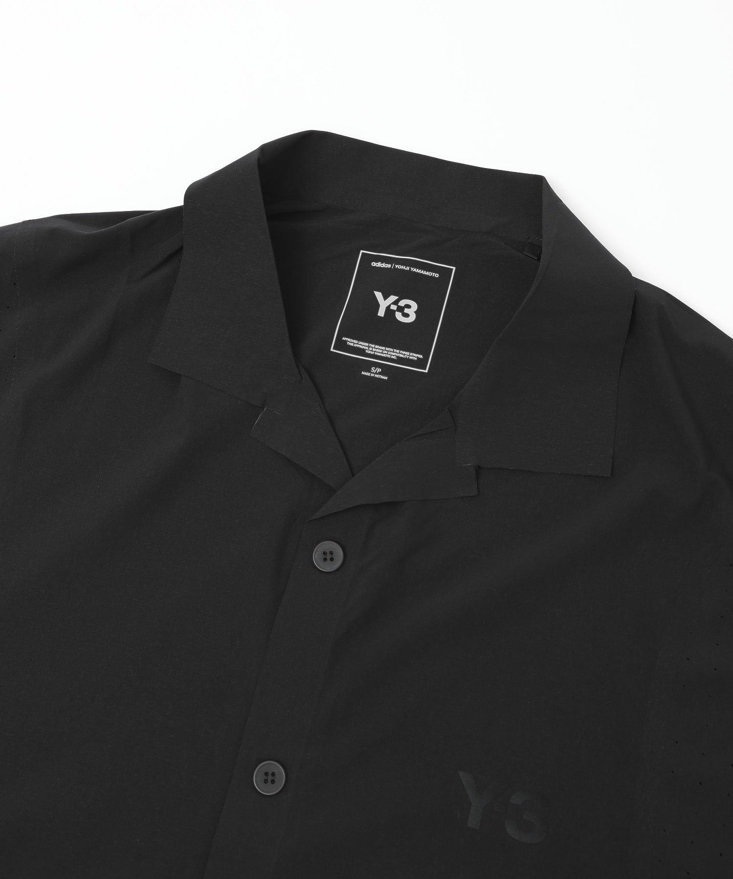 Y-3/ワイスリー/M LT WOV SHIRT BLACK KF6044