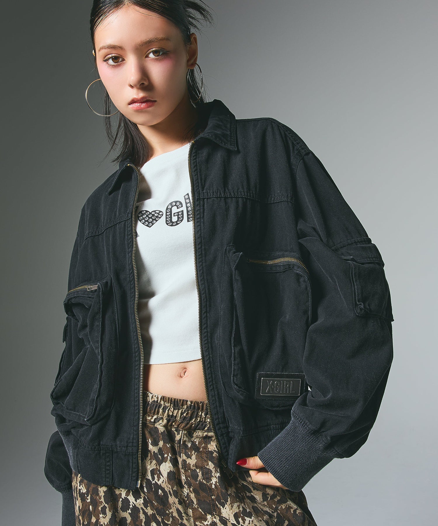 FADED MULTI POCKET JACKET