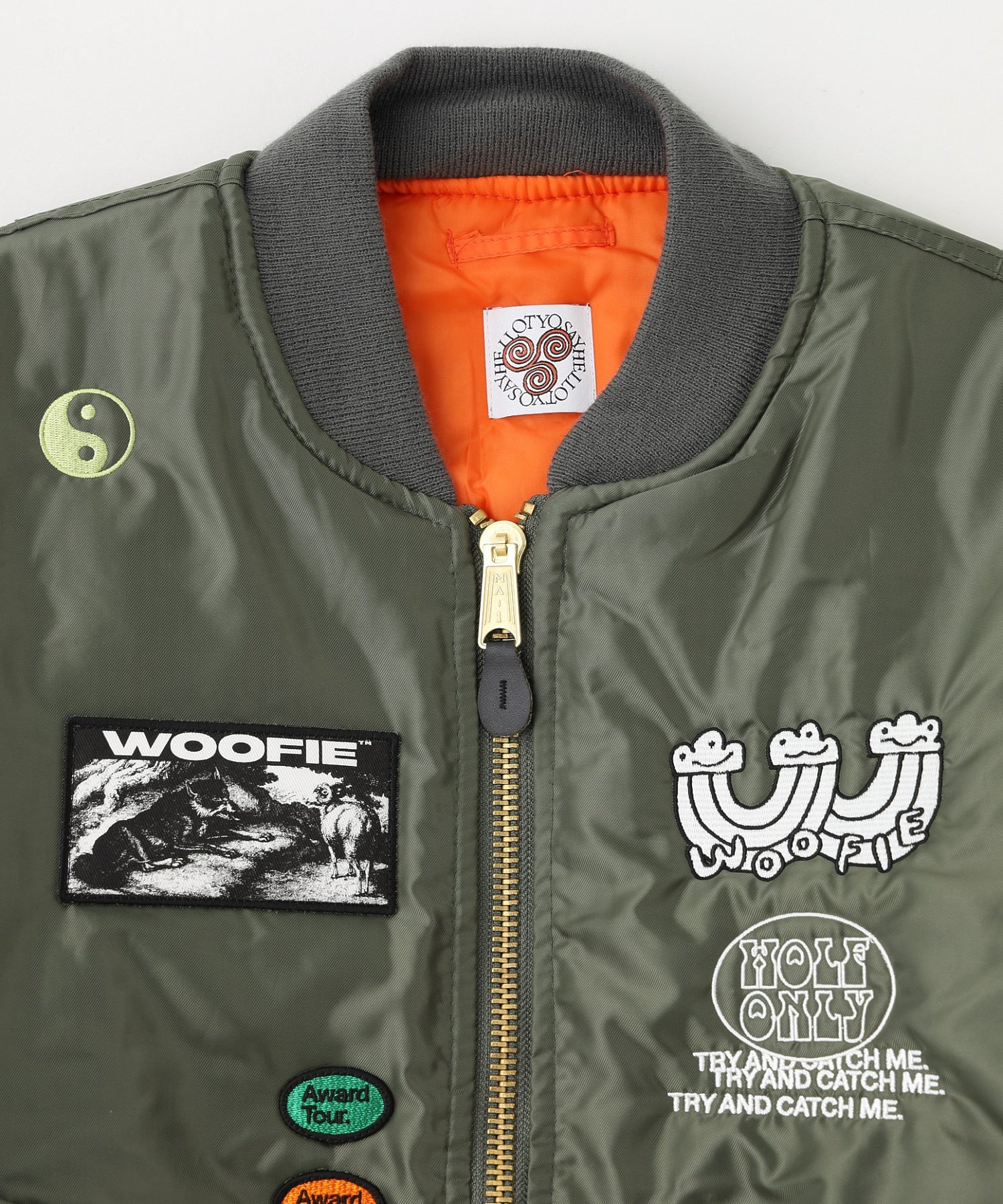 SAYHELLO/セイハロー/Woolfe MA-1 25AW-D3-15