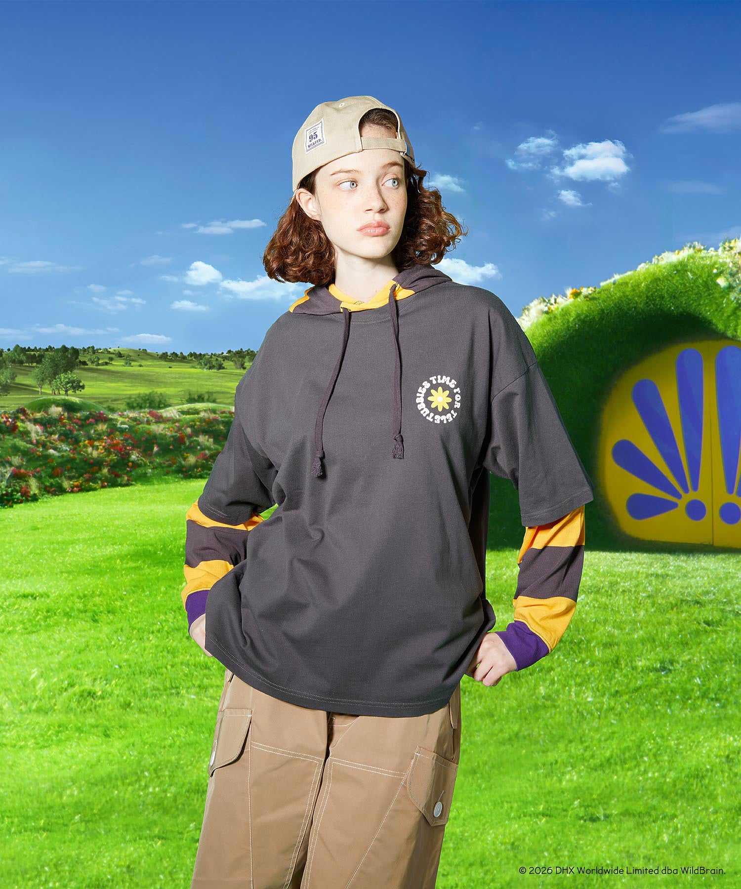 MILKFED. / TELETUBBIES BACK VIEW WIDE S/S TEE