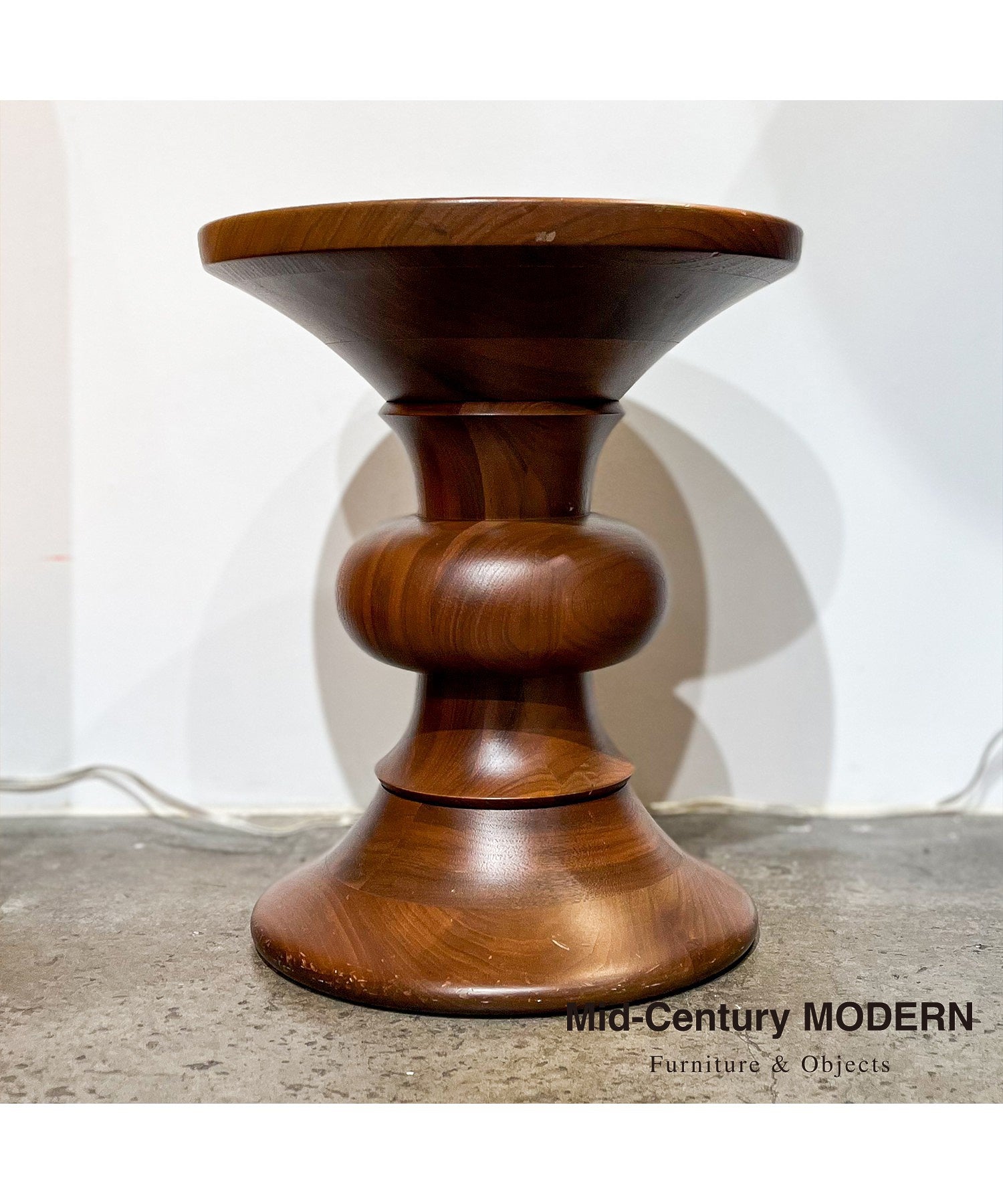 Eames Time Life Walnut Stool 0412 / Used