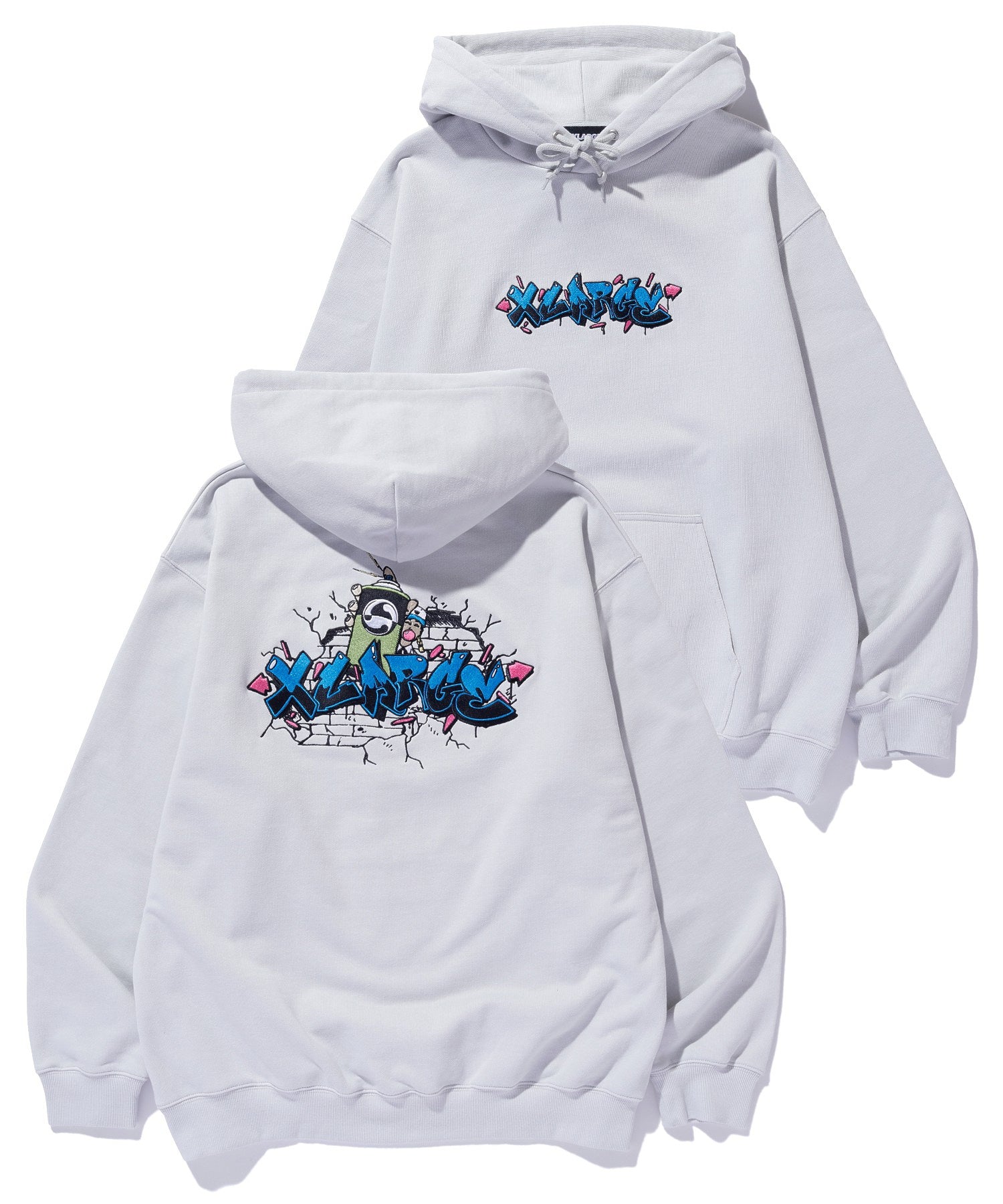 AEROSOL GAFFITI HOODED SWEATSHIRT