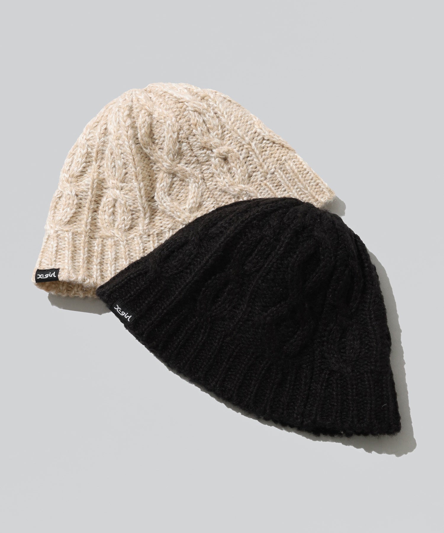 CABLE KNIT HAT