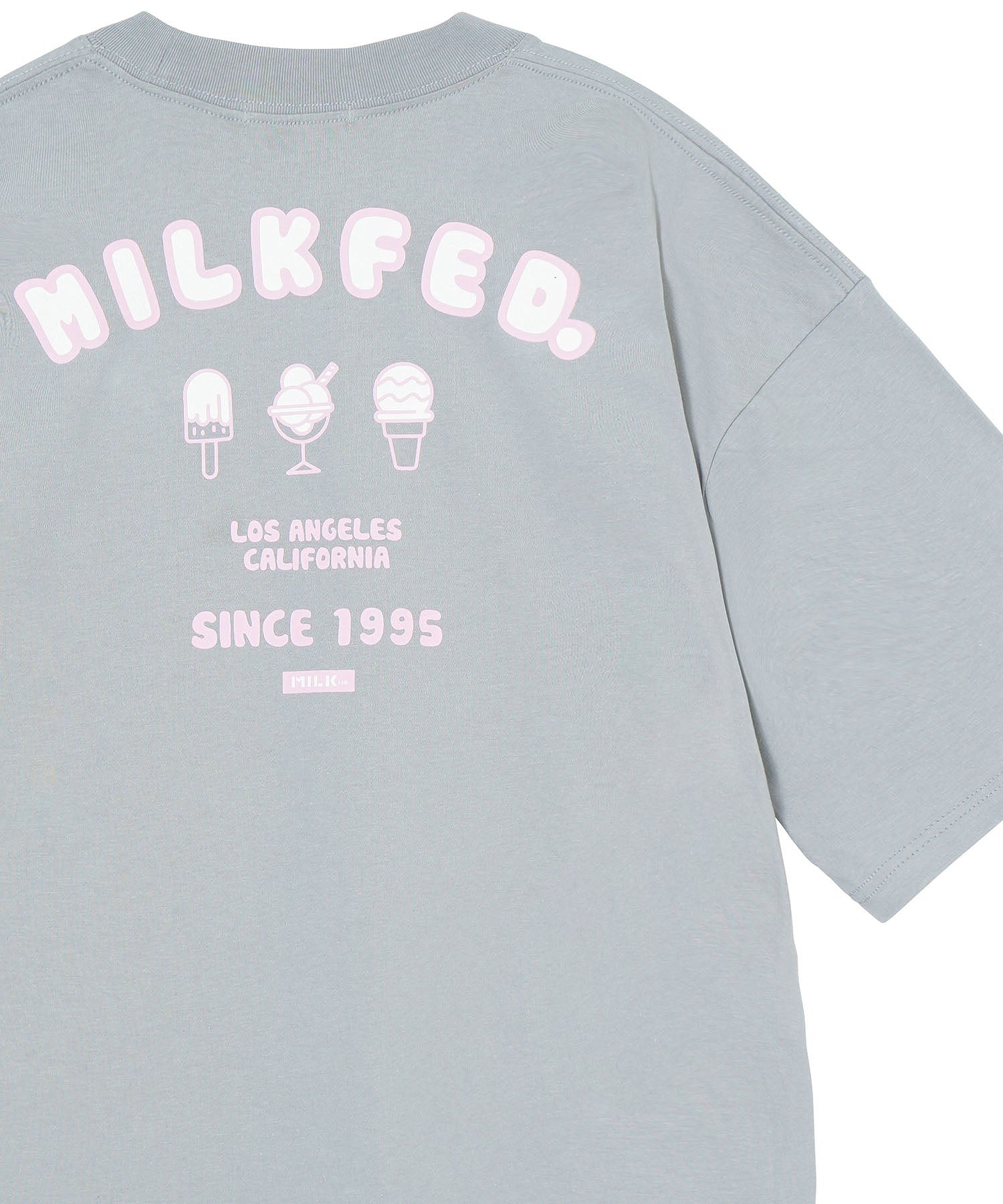 WIDE S/S TEE ICE CREAM MILKFED.