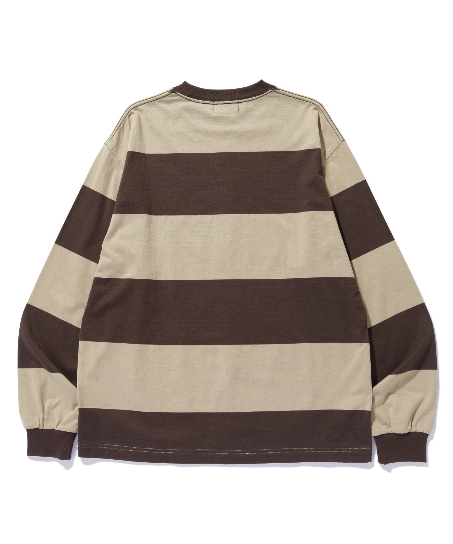 HEAVYWEIGHT STRIPED L/S TEE