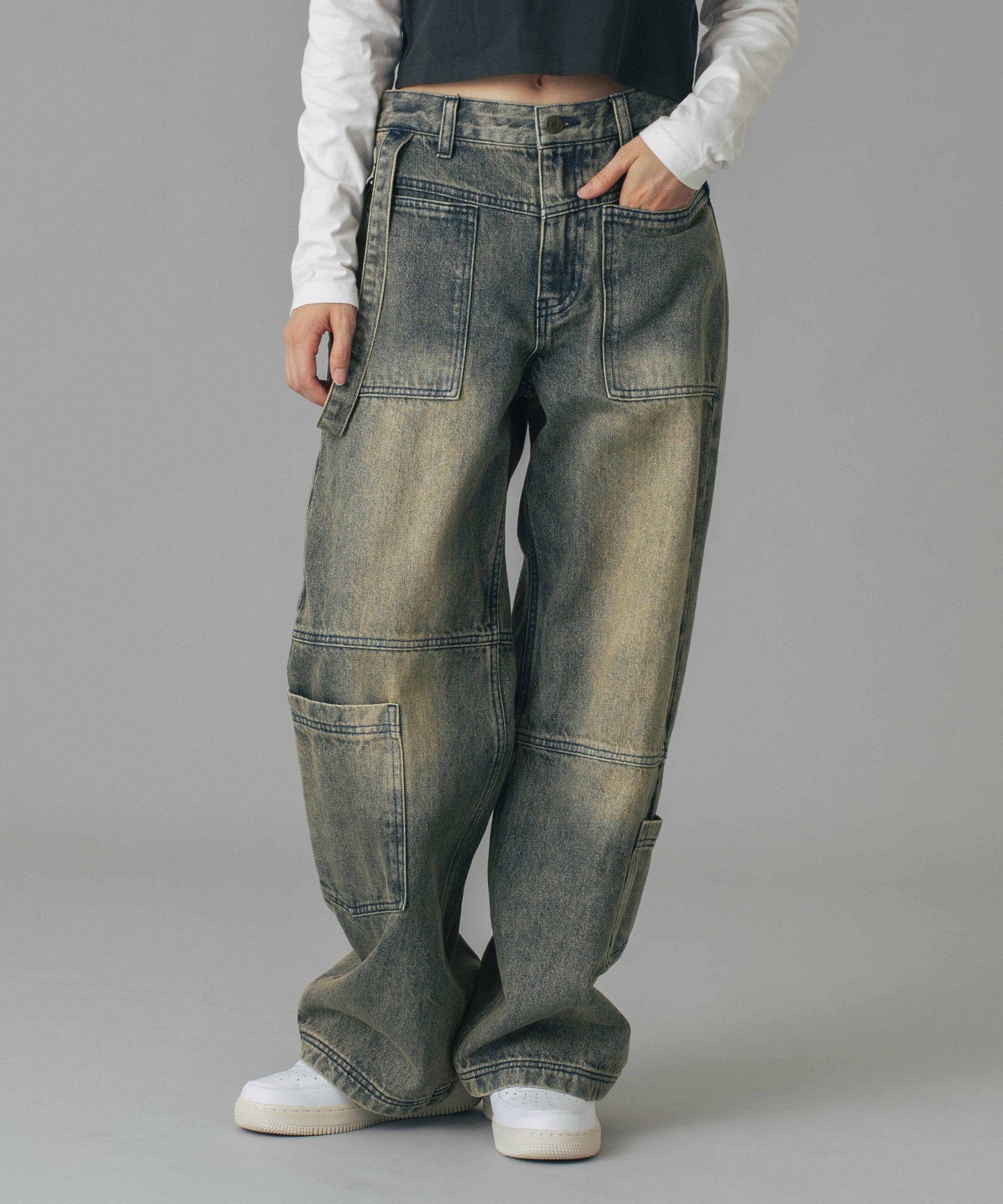 WORK DENIM PANTS