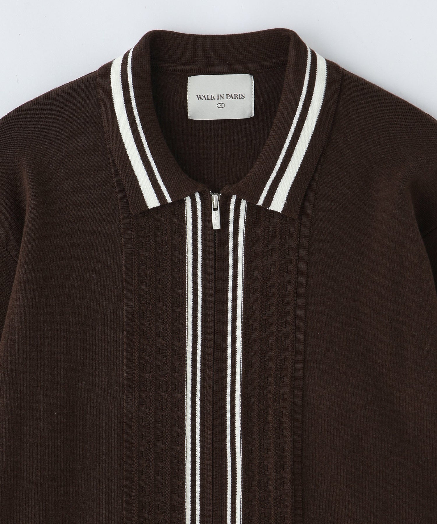 WALK IN PARIS/ウォーキンパリス/Long Sleeve Brown Knit Cardigan