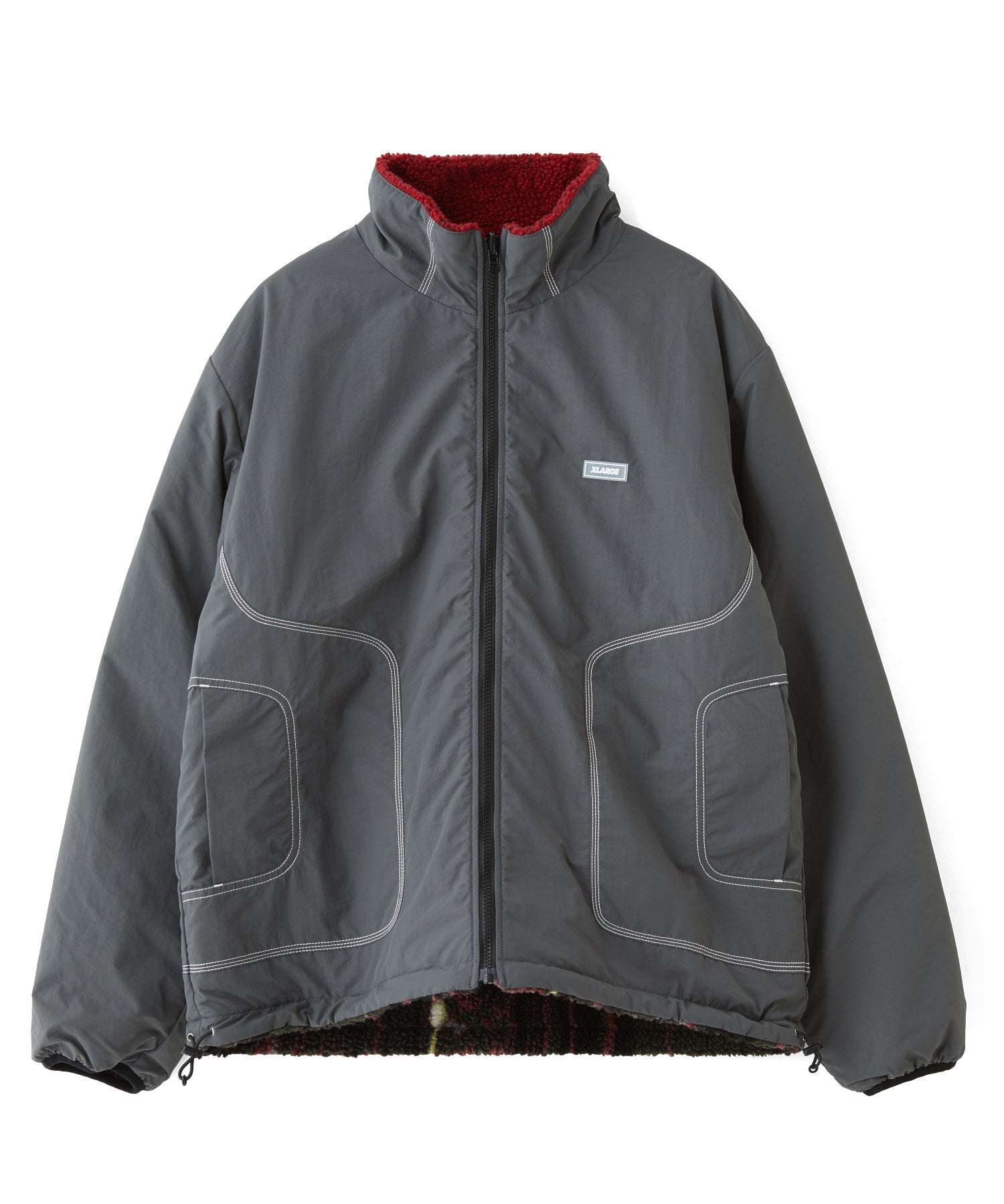 REVERSIBLE NYLON JACKET