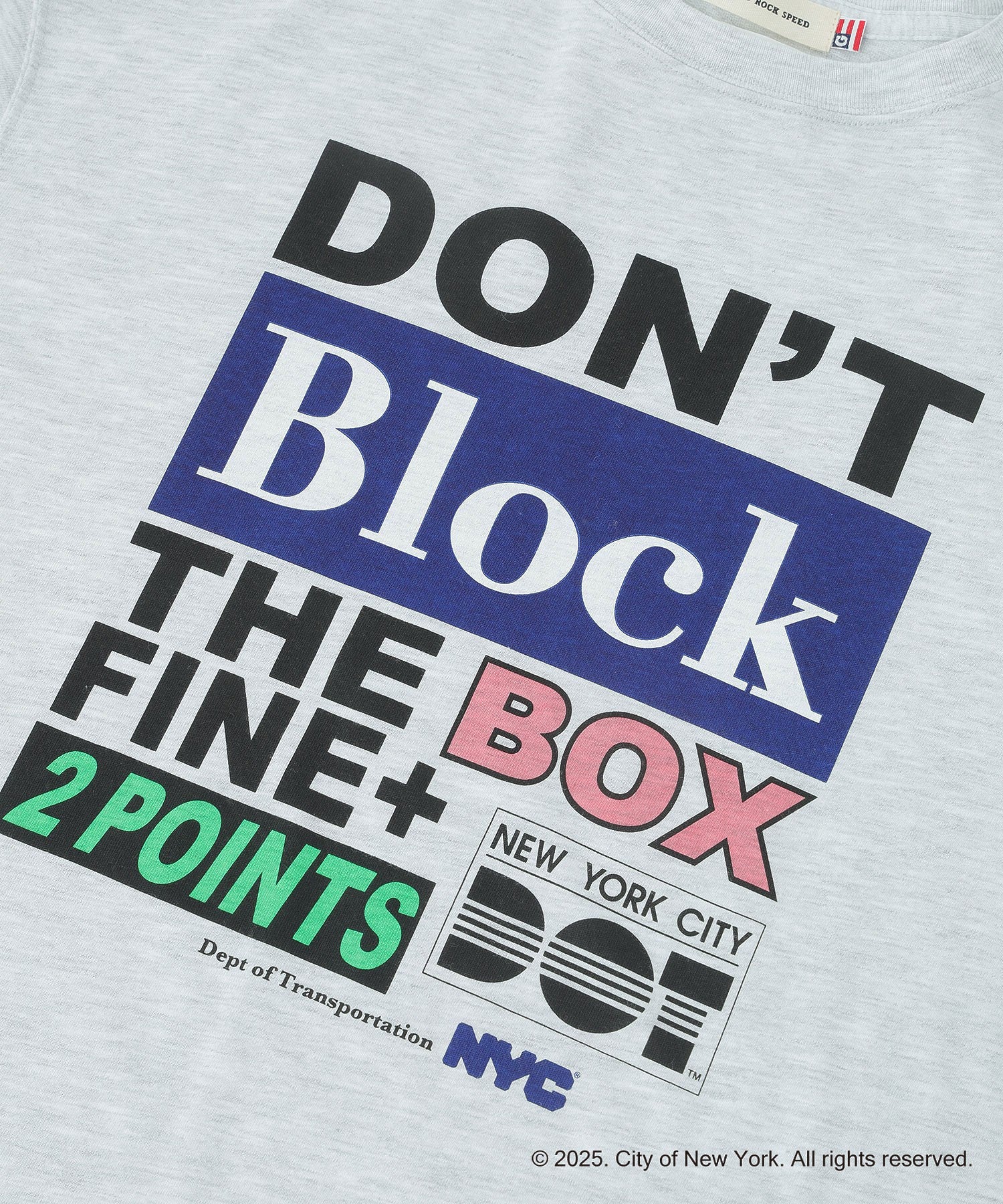 CREOLME/GOOD ROCK SPEED/NYC H/S TEE