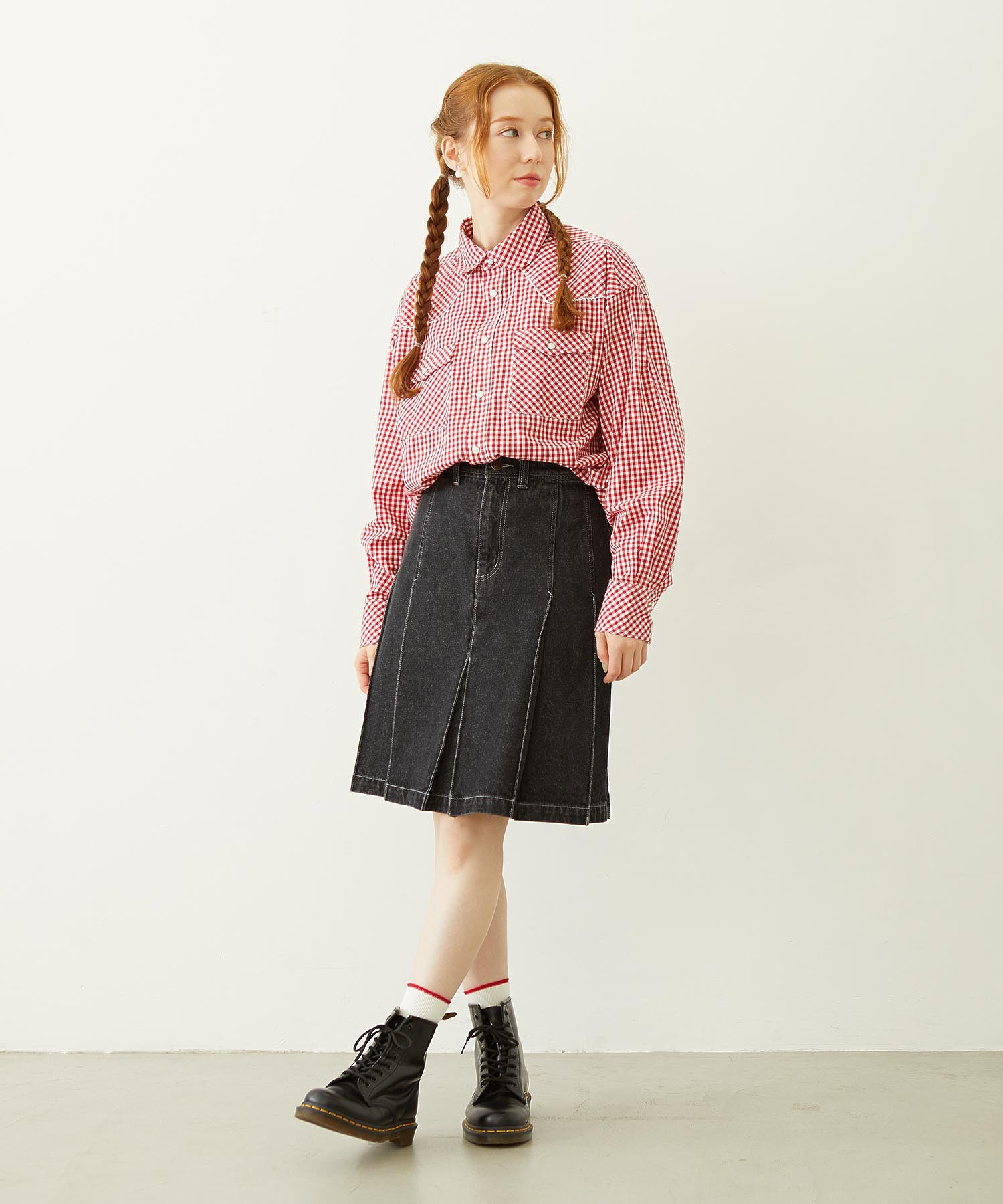 CHECKERED WESTERN SHIRT