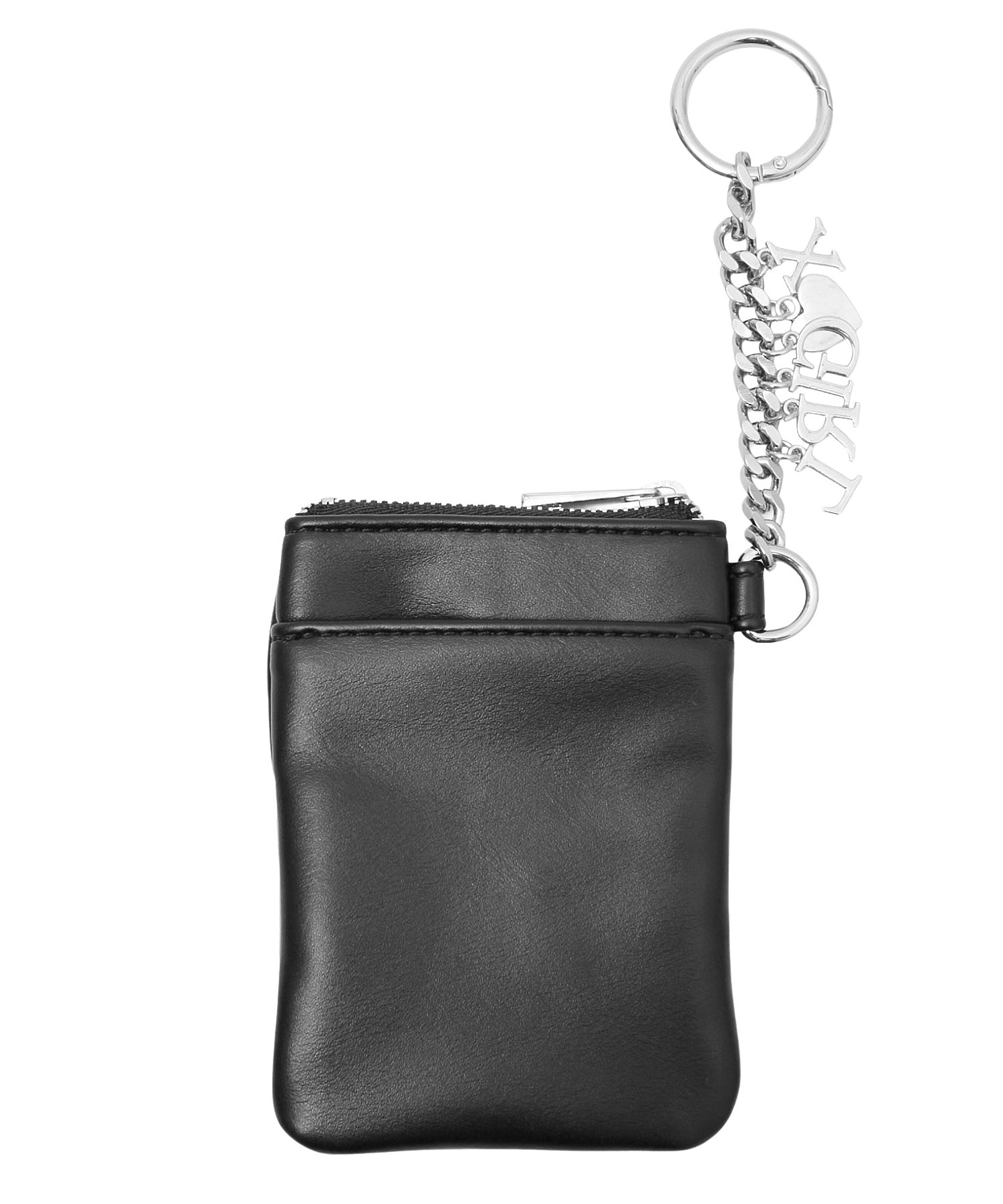 FAUX LEATHER FACE COIN CASE