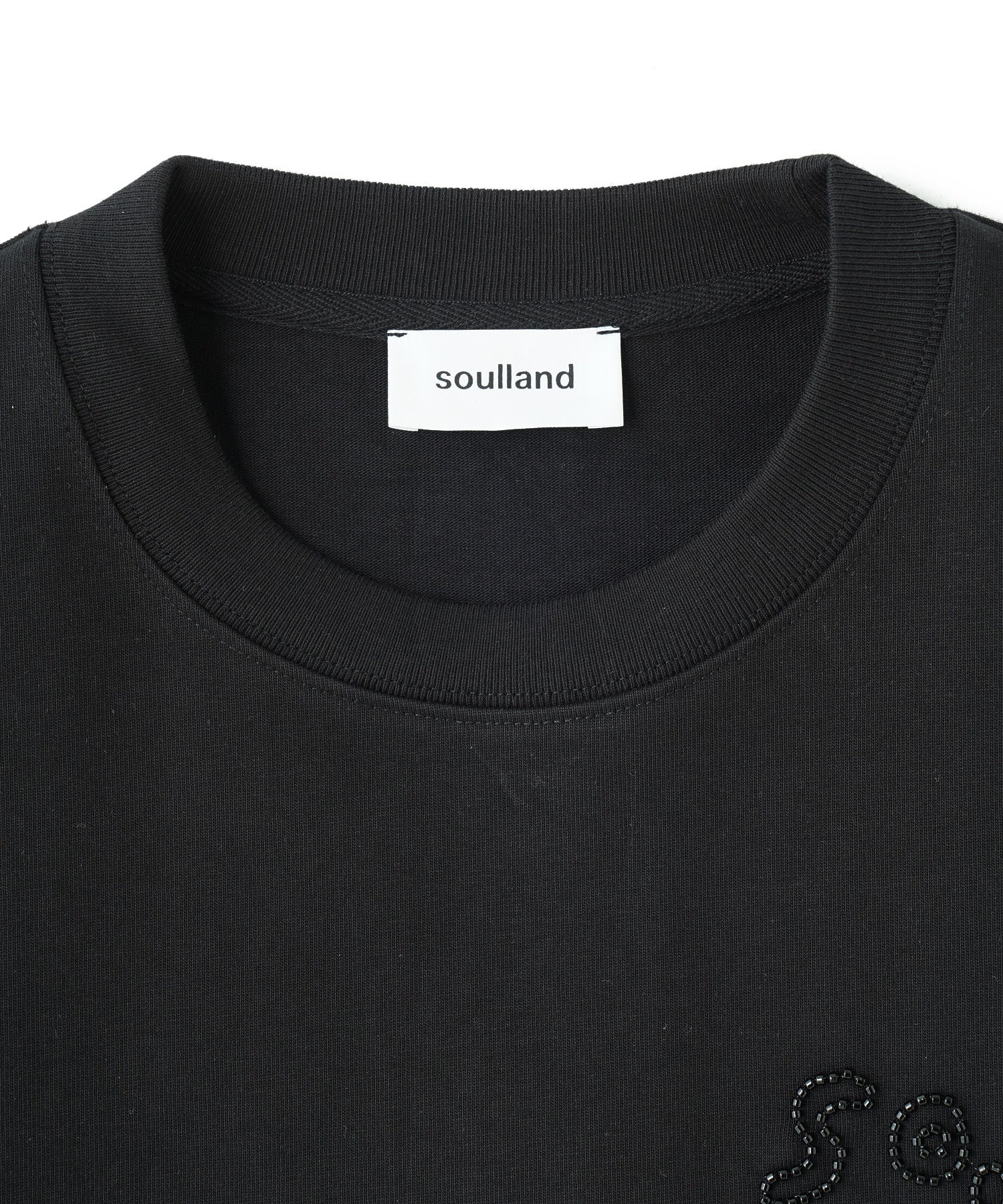 SOULLAND/ソウルランド/KAI beaded T-shirt/42011-1262