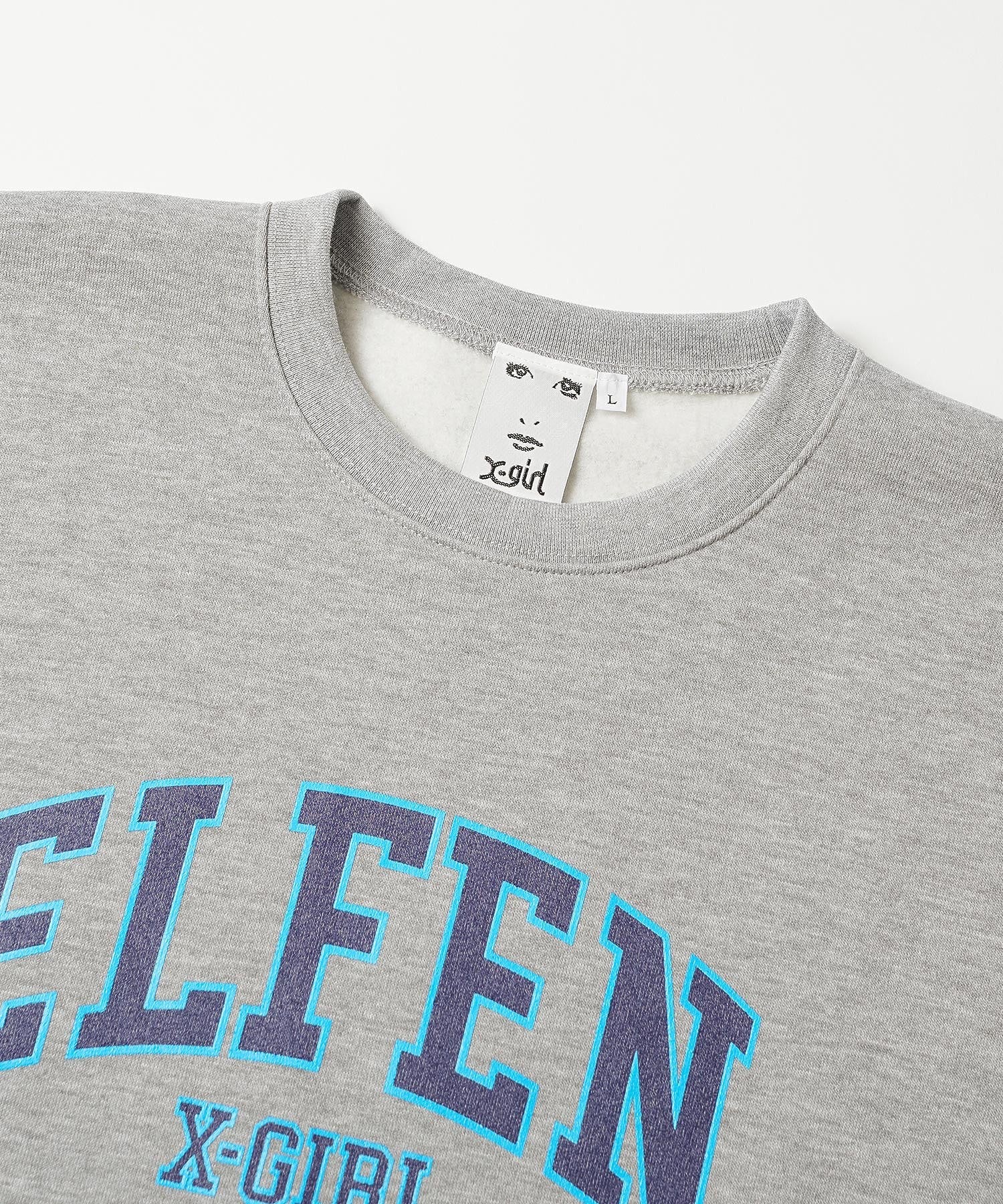 WEリーグ|C EL S COLLEGE LOGO CREW SWEAT/ちふれASエルフェン埼玉/ELFEN カレッジロゴクルースウェット