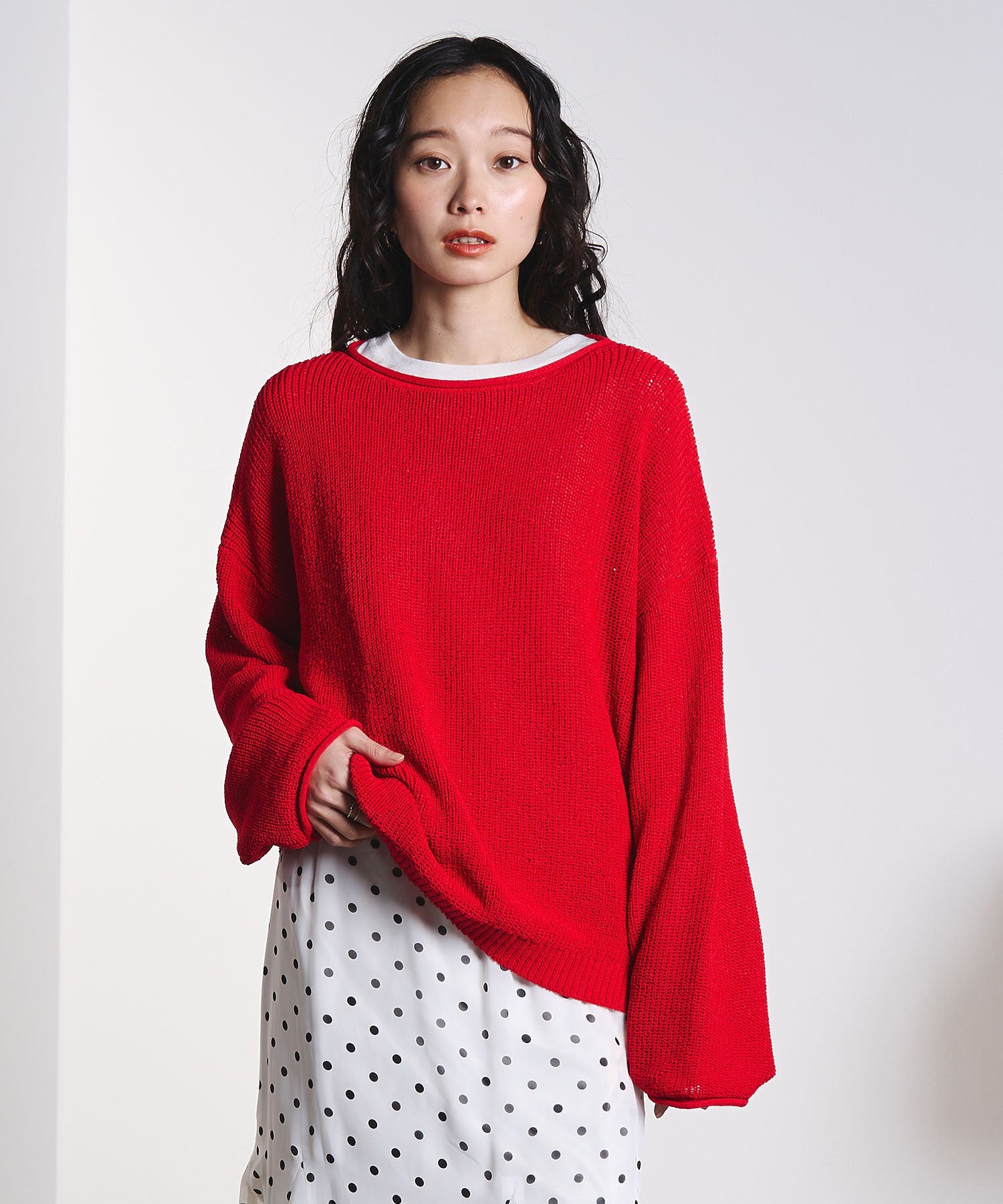 model:161cm 着用サイズ:ONE SIZE