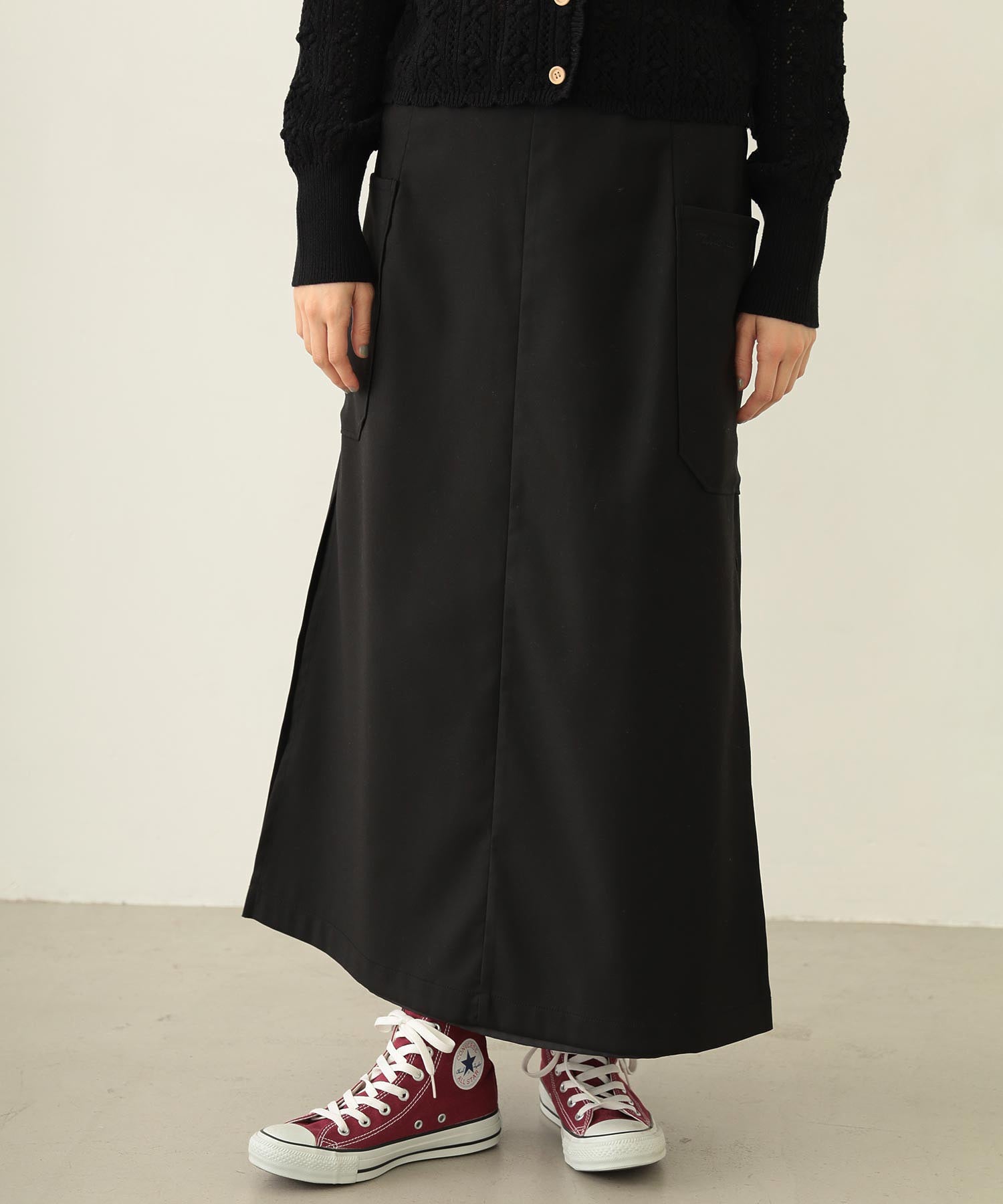 FLARED CARGO SKIRT