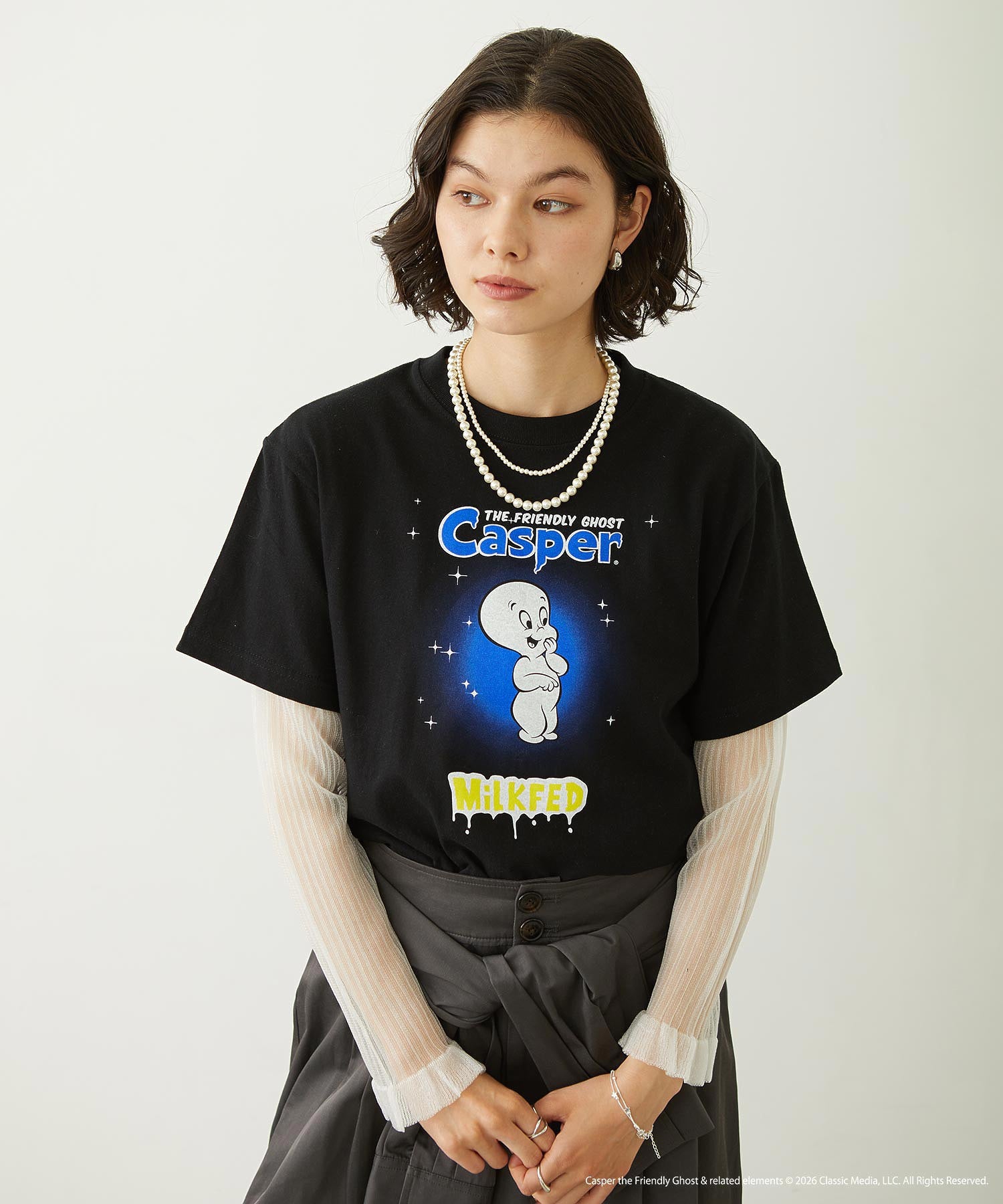 MILKFED. / CASPER THE FRIENDLY GHOST / S/S TEE