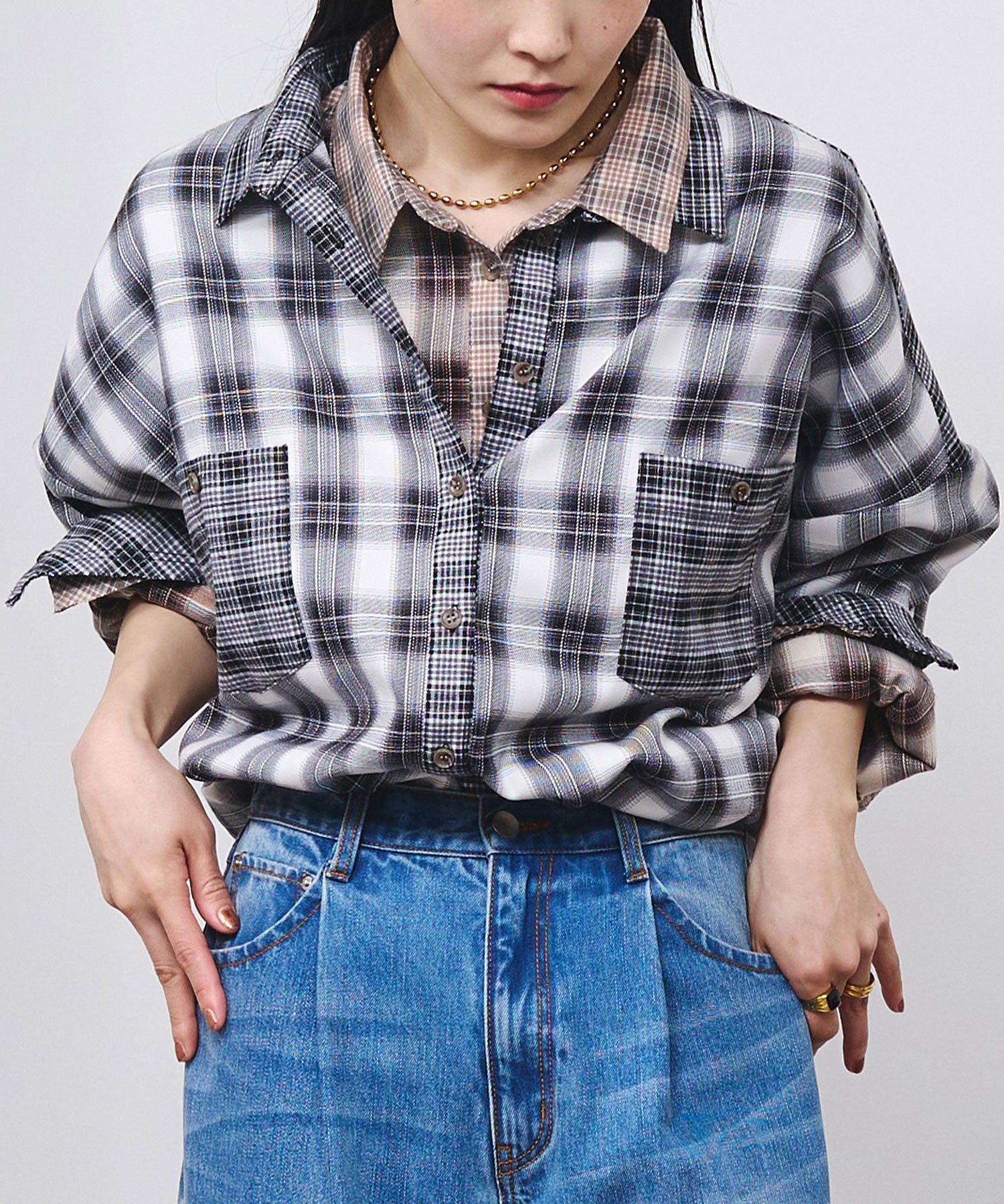 model:166cm 着用サイズ:ONE SIZE