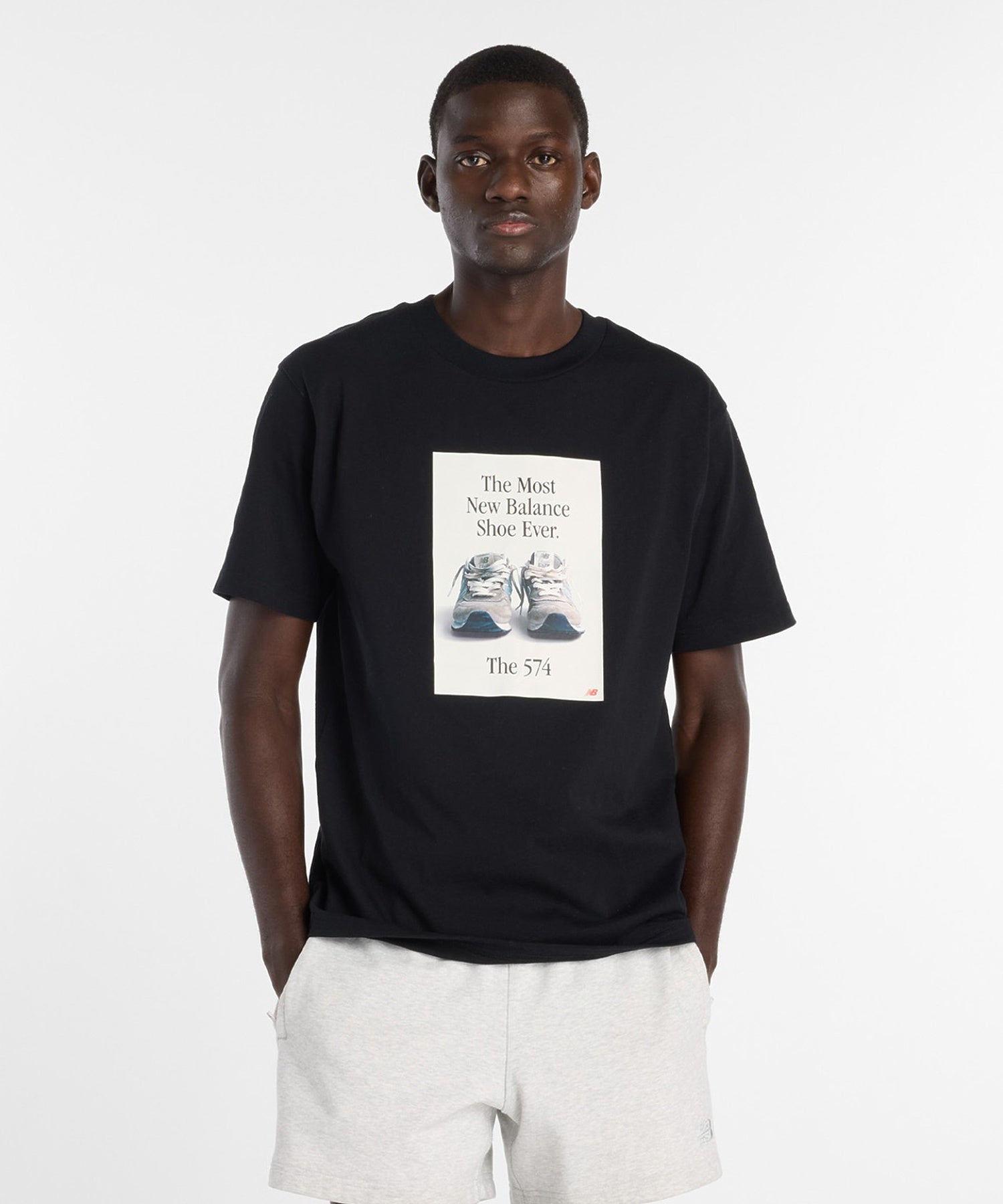NEW BALANCE/ニューバランス/574 advertising t-shirts MT61B0WF