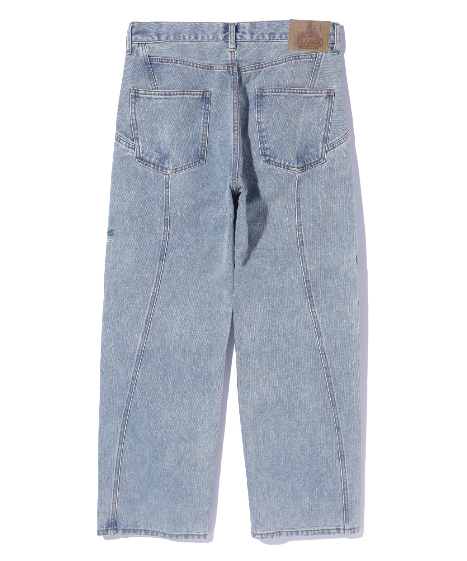 SIDE CUTTING DENIM PANTS