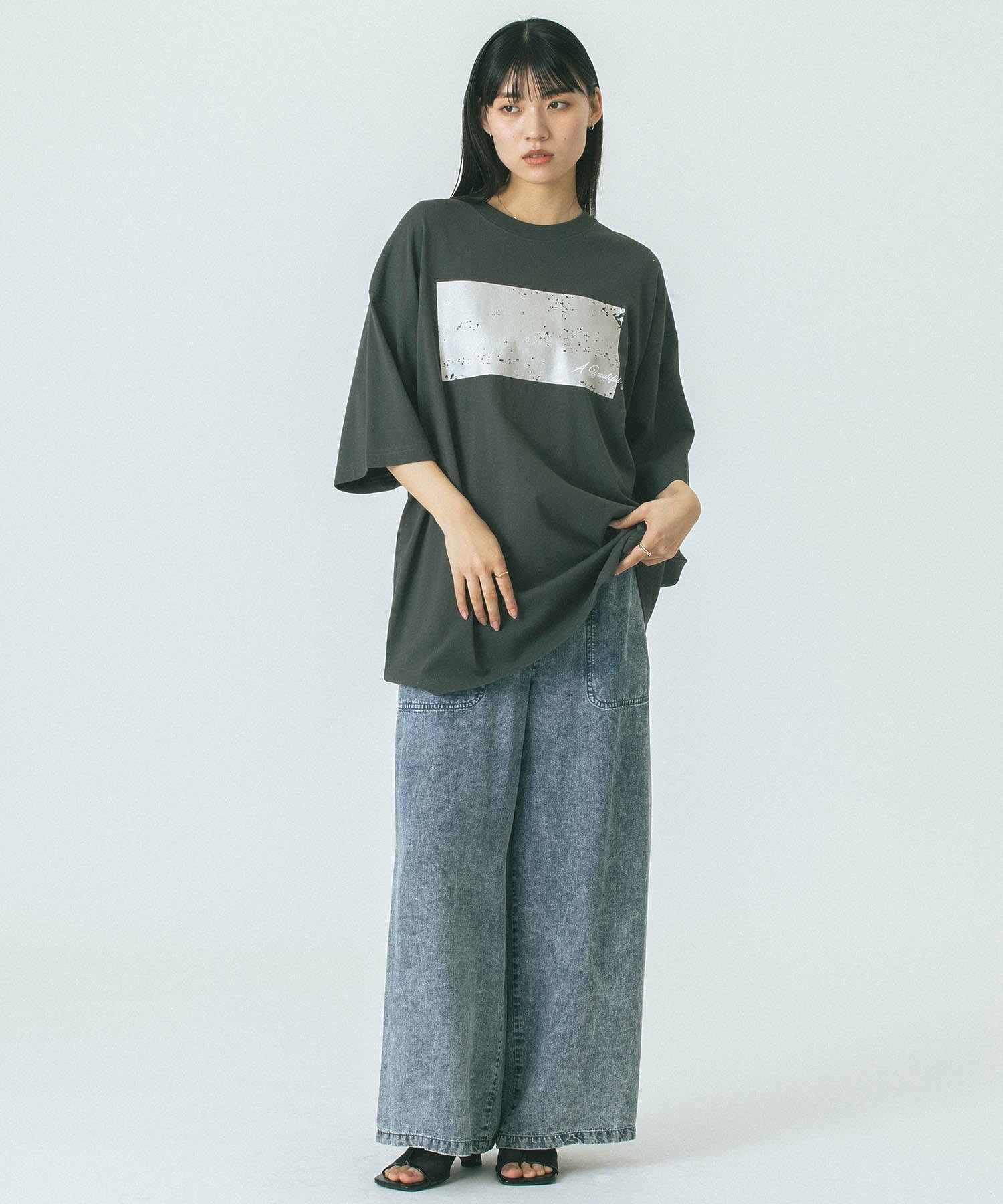 model:167cm 着用サイズ:ONE SIZE