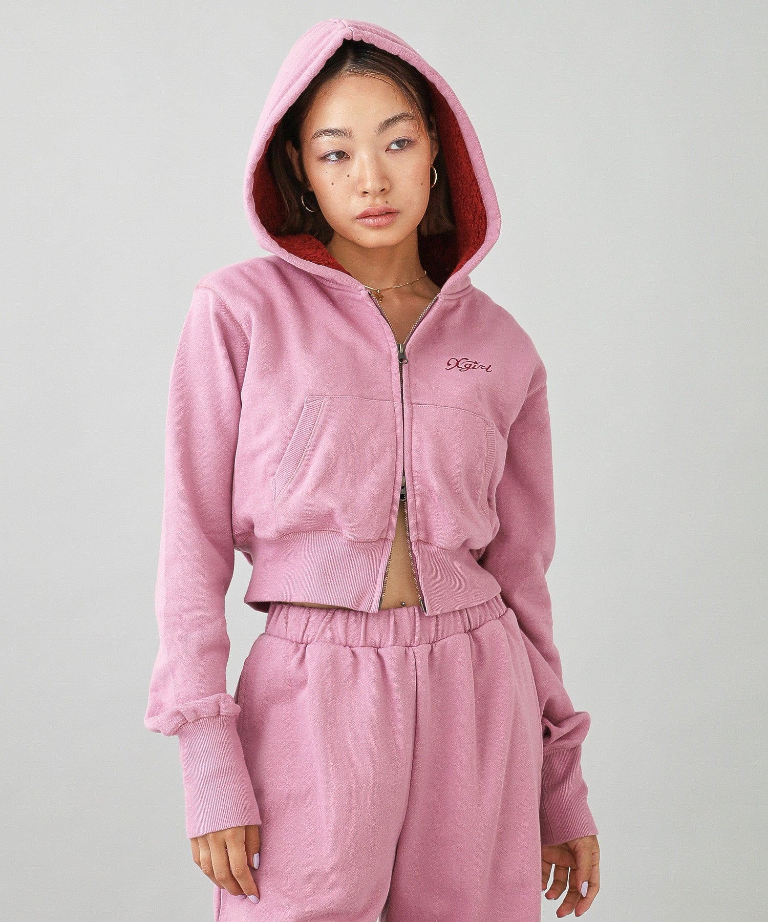 LINING BOA COMPACT ZIP UP HOODIE