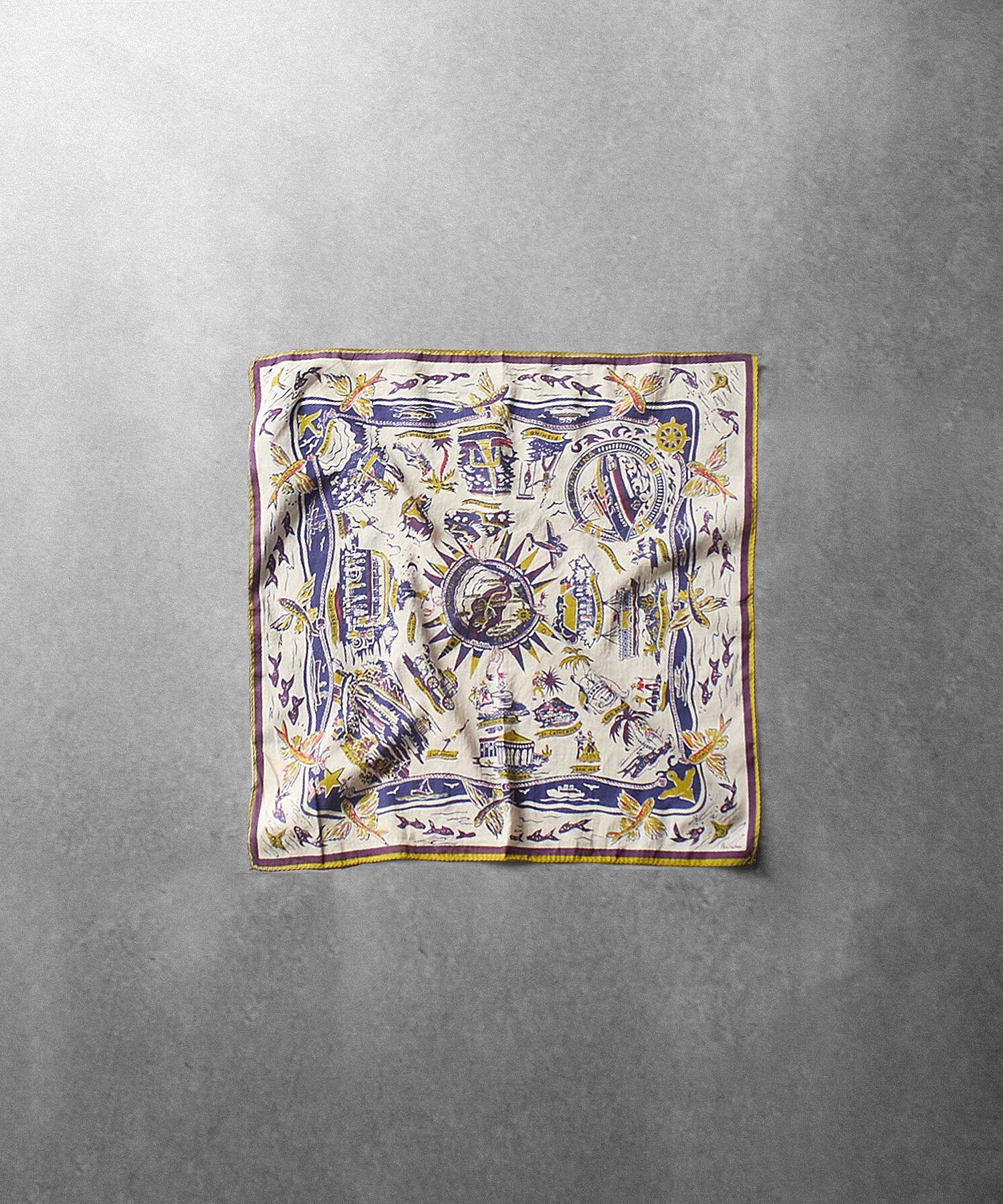 BINDU/CATALINA MAP BANDANA
