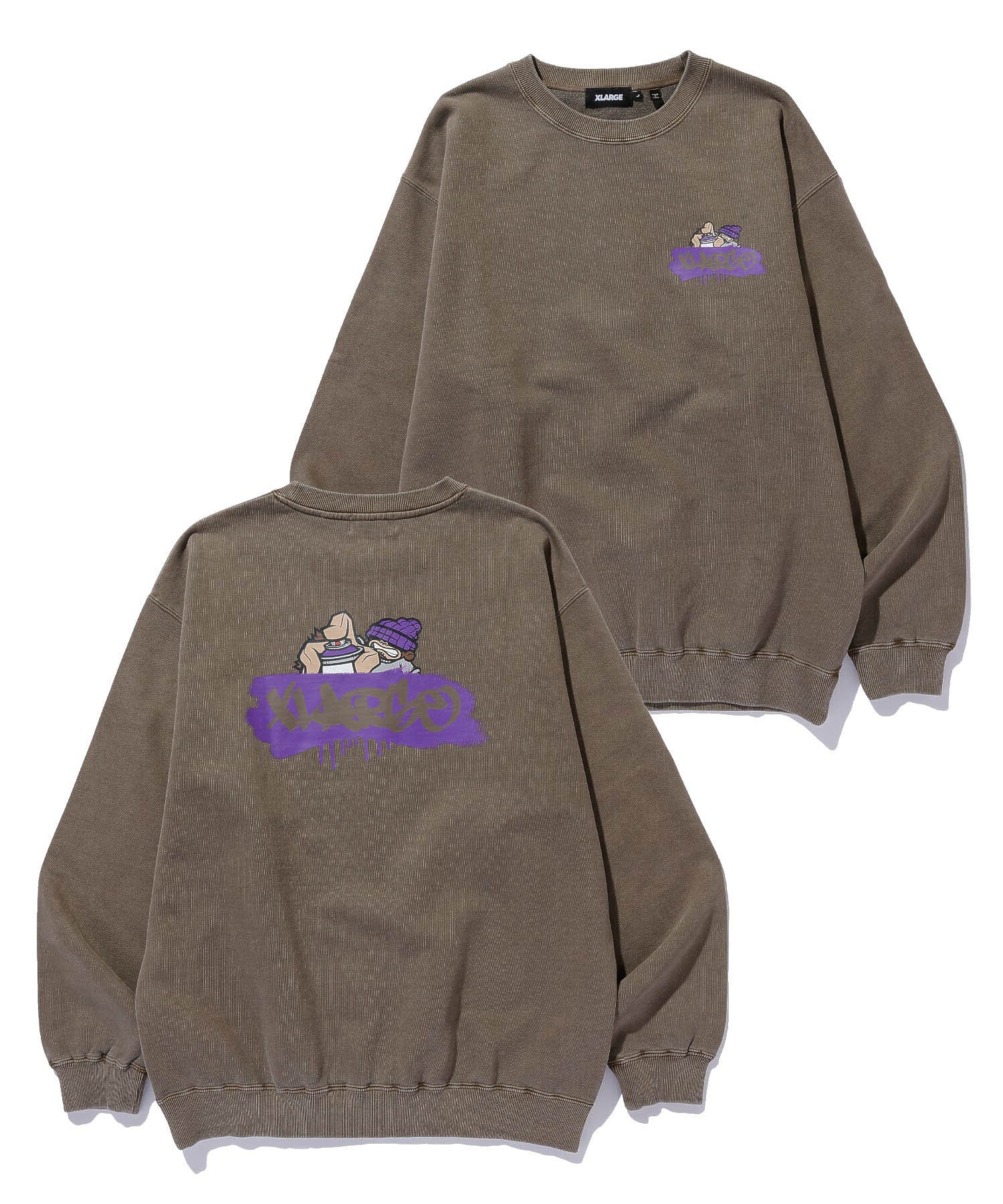 PIGMENT BOMB CREWNECK SWEAT SHIRT