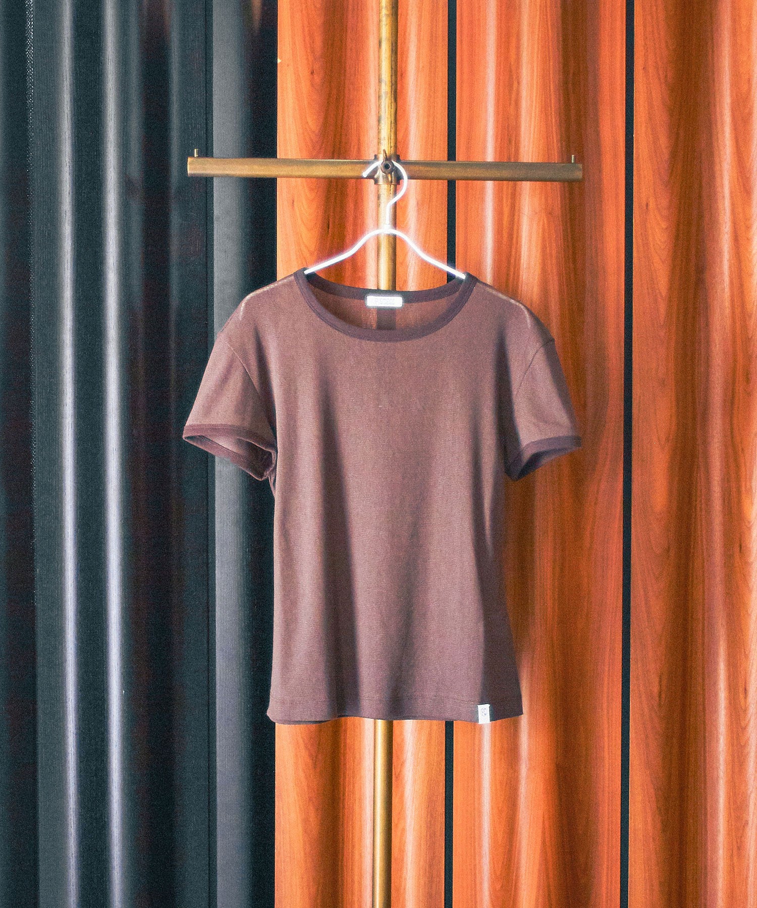 PISCESS/COTTON MESH SLIM FIT T-SHIRT