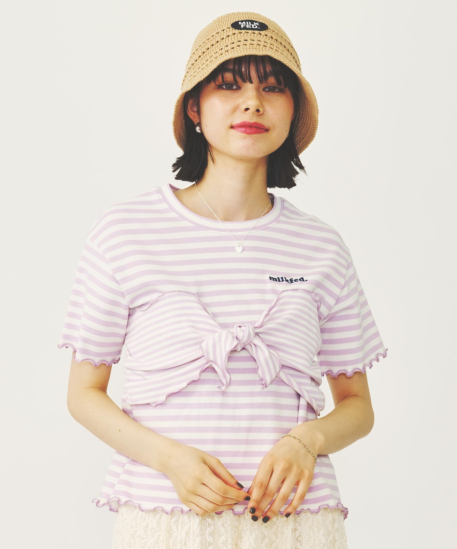 RIBBON S/S TOP