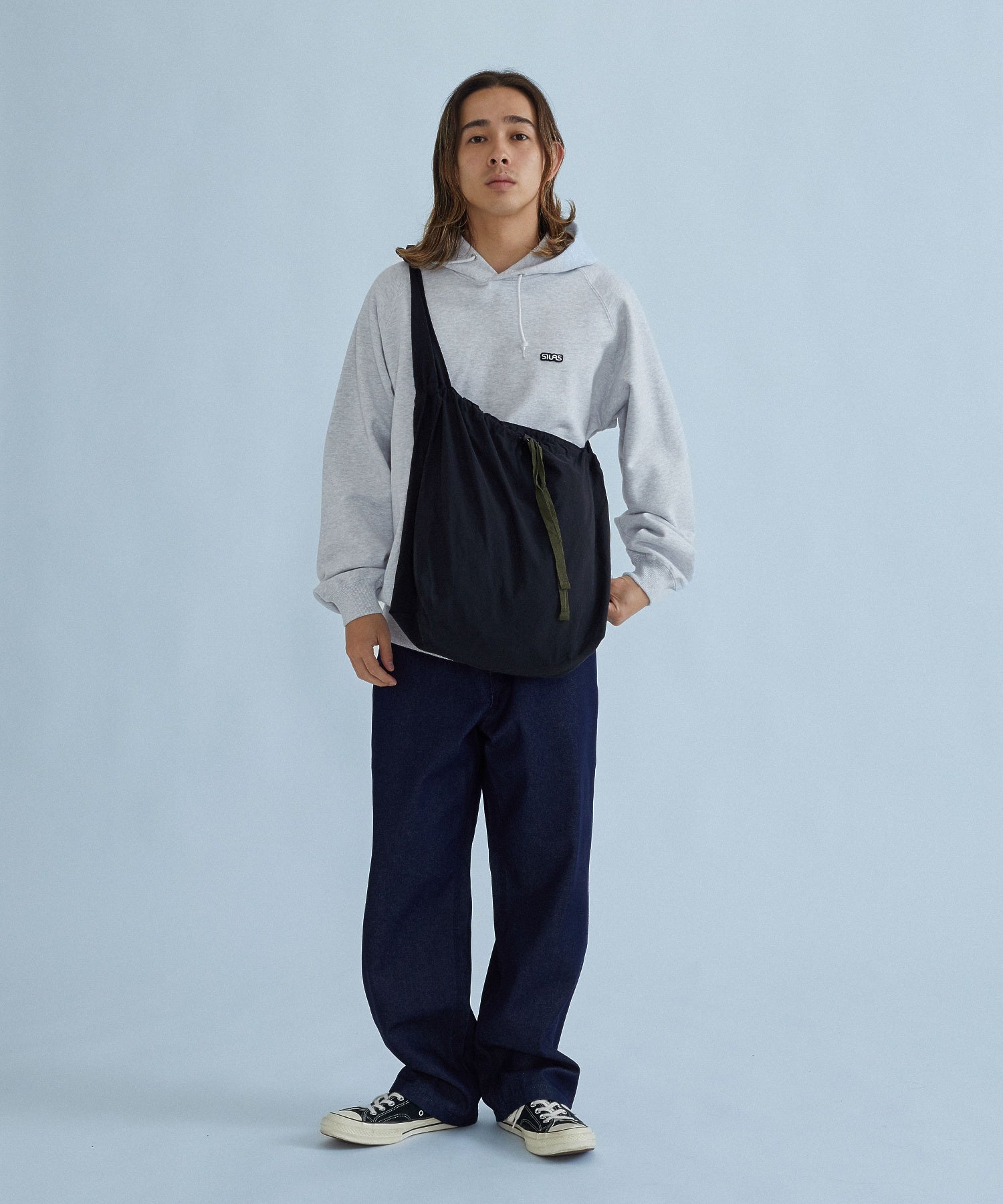 RAGLAN HOODED SWEATSHIRT