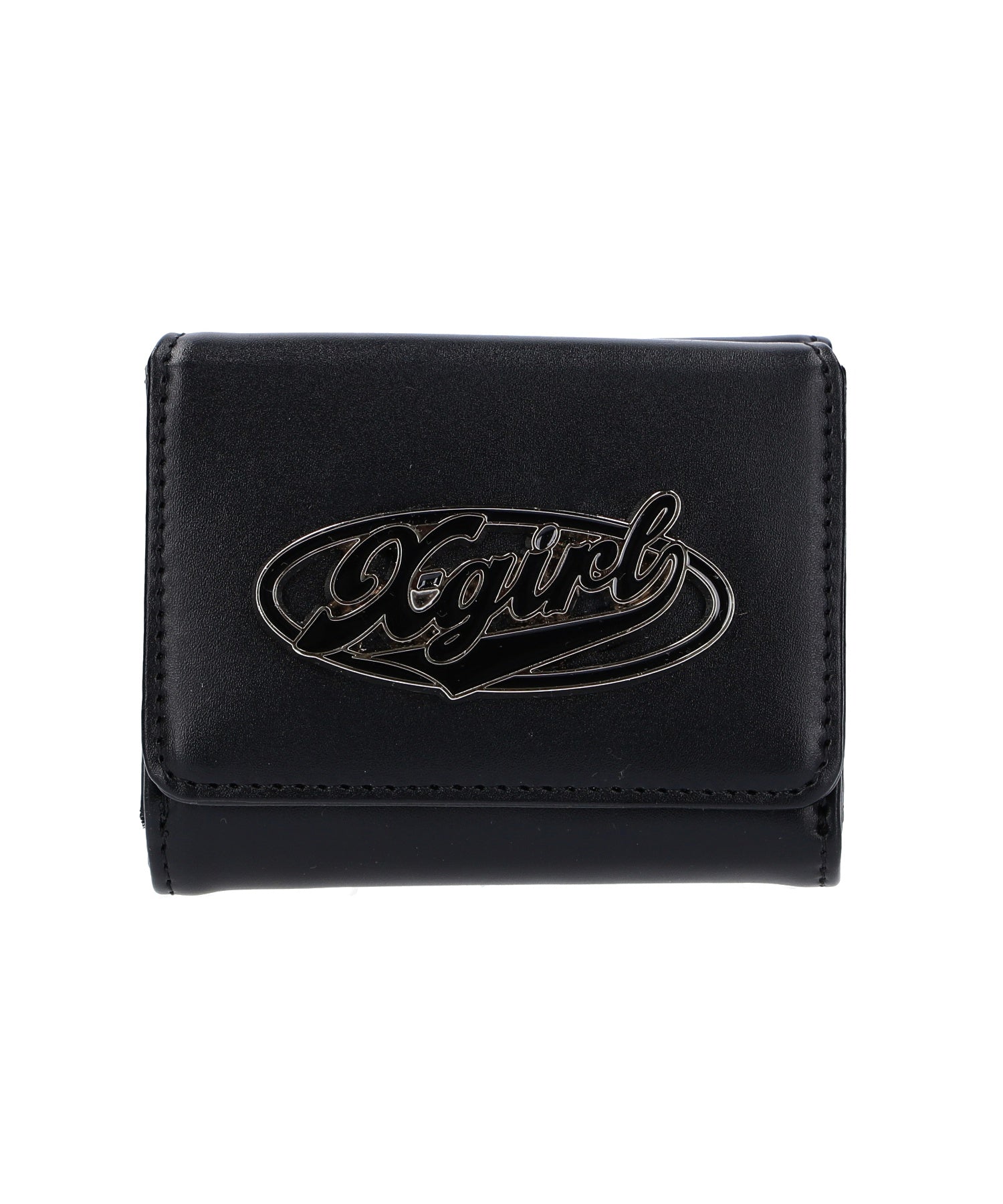 OVAL LOGO BUCKLE MINI WALLET