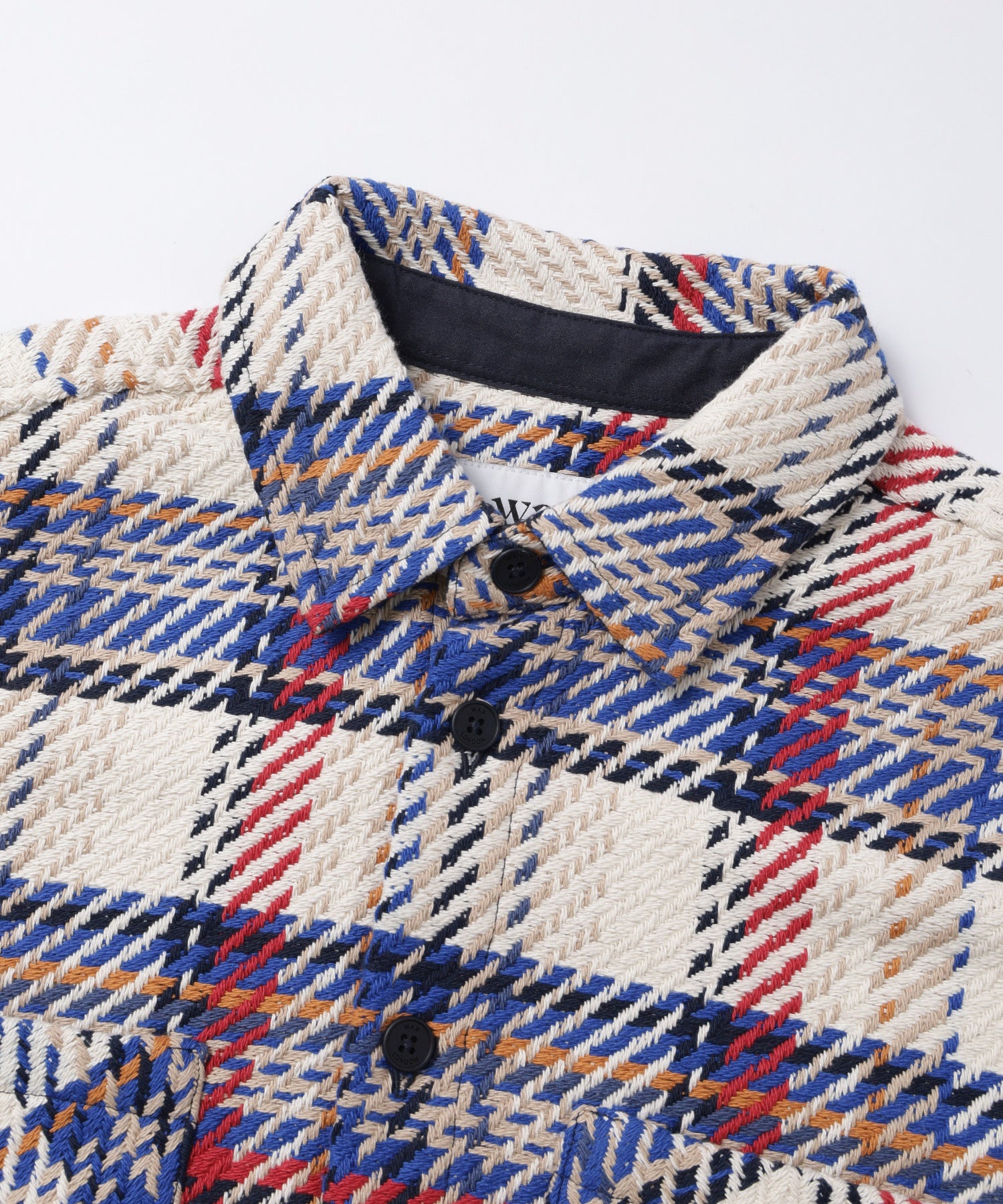 WAX LONDON/ワックスロンドン/WHITING OVERSHIRT AW26-OSH-WHI-CLS-ERE