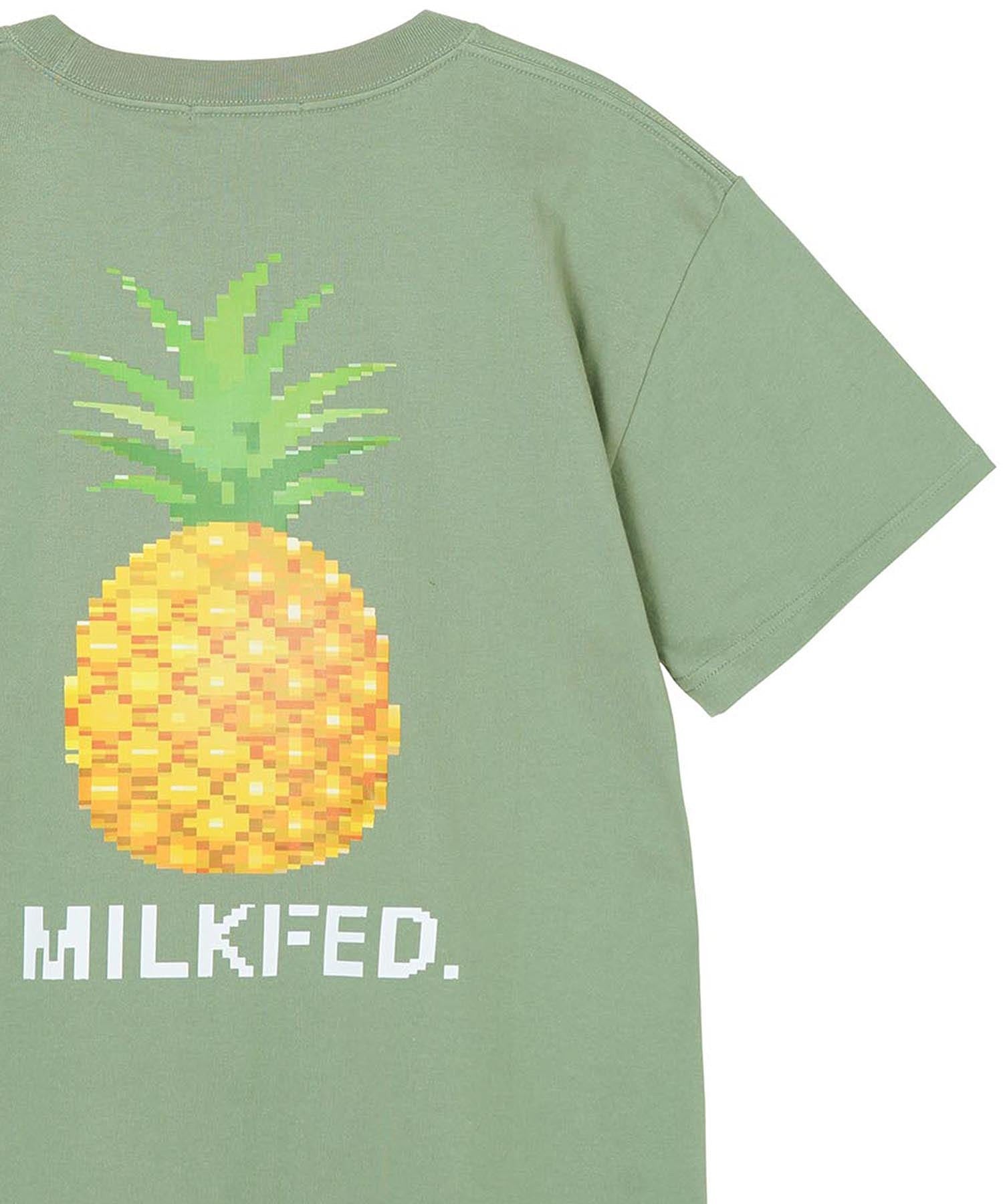 PIXEL PINEAPPLE S/S TEE MILKFED.