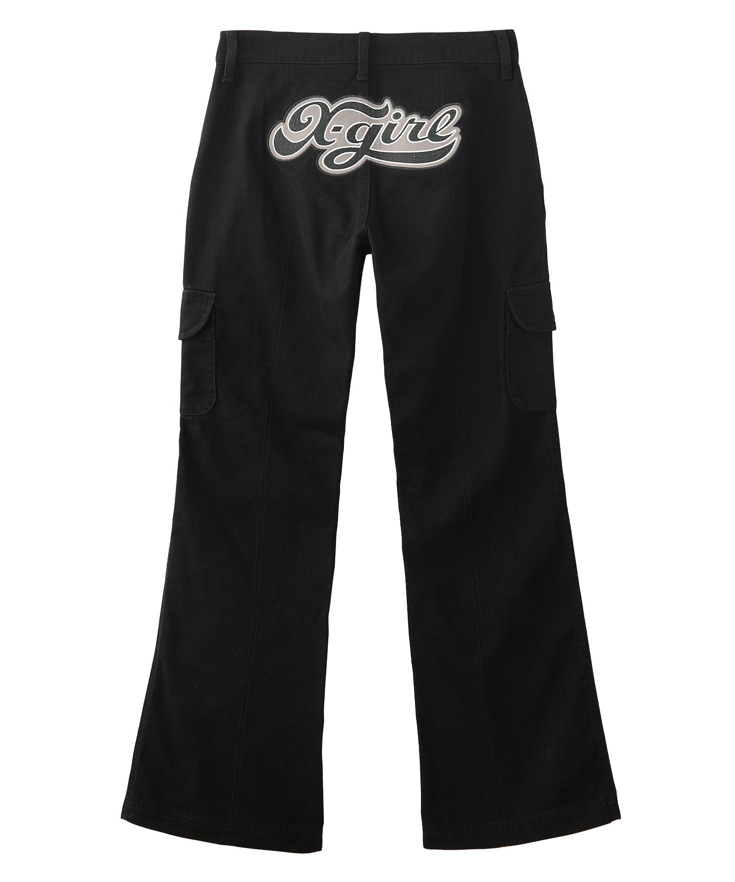 LOW RISE HIP LOGO PANTS