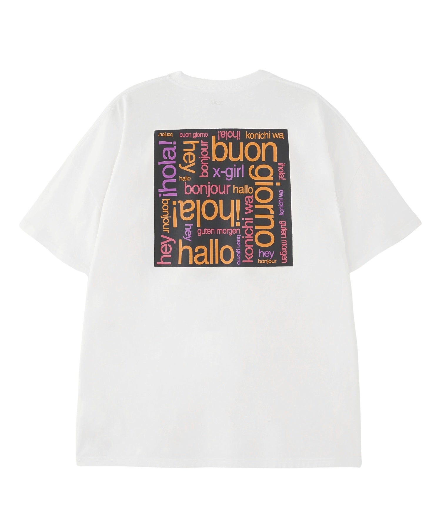 BONJOUR LOGO S/S BIG TEE DRESS