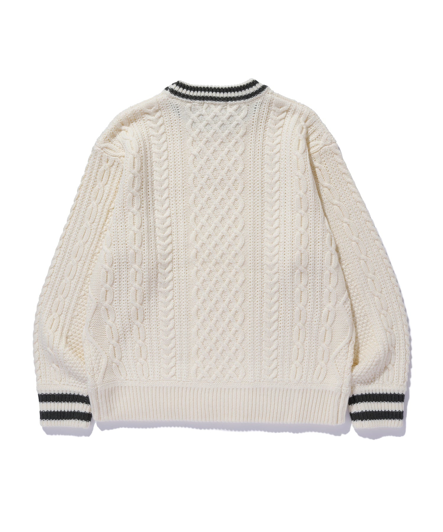 CABLE CREWNECK KNIT