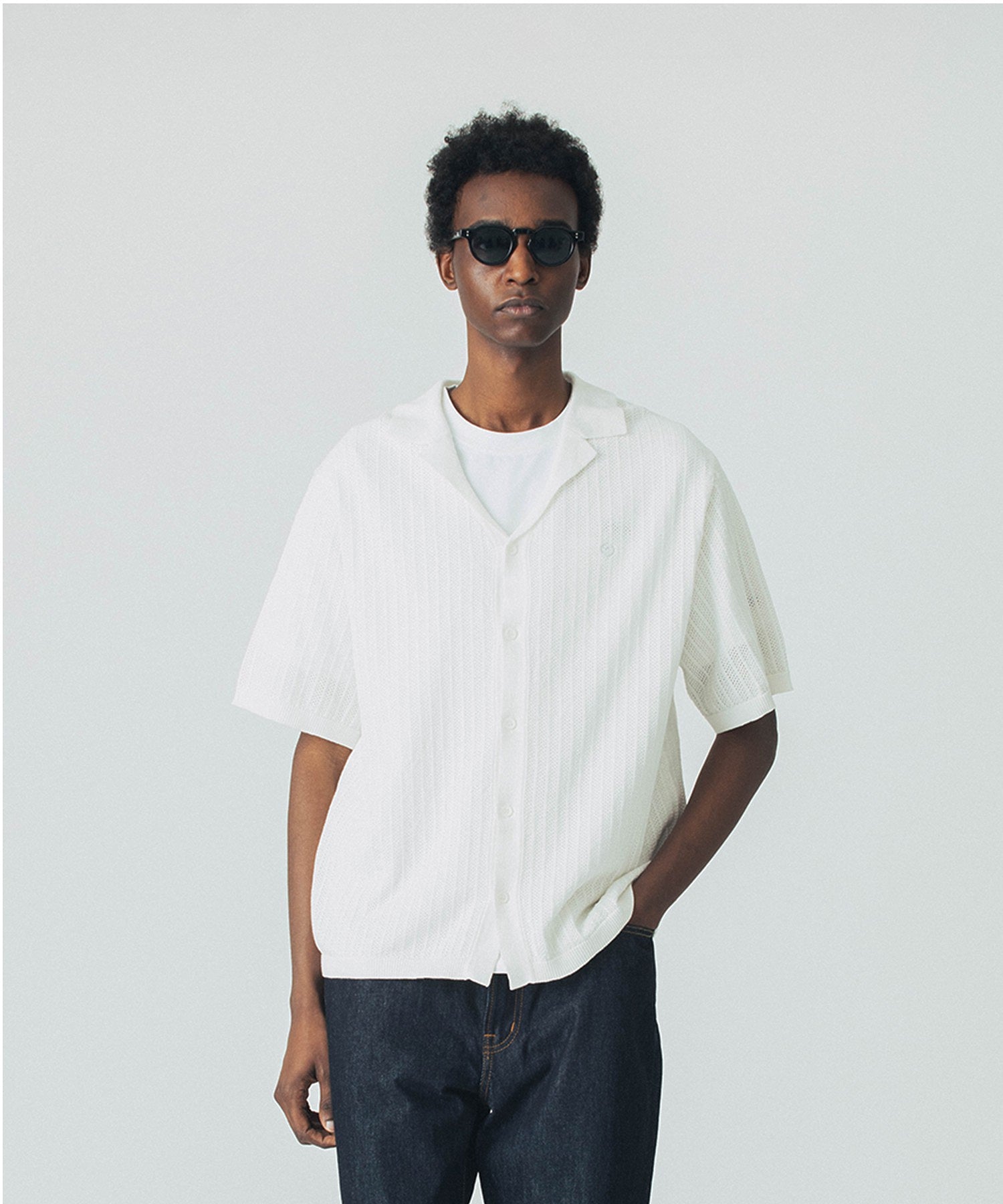 S/S KNIT SHIRT