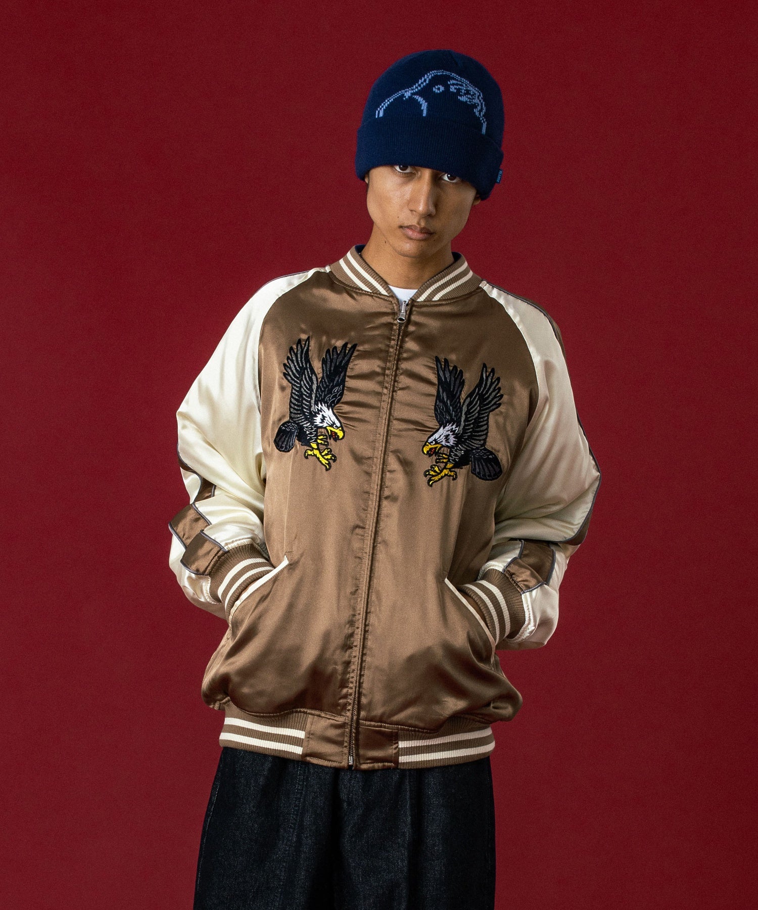 MODEL 身長183cm / 着用サイズ：Lサイズ
